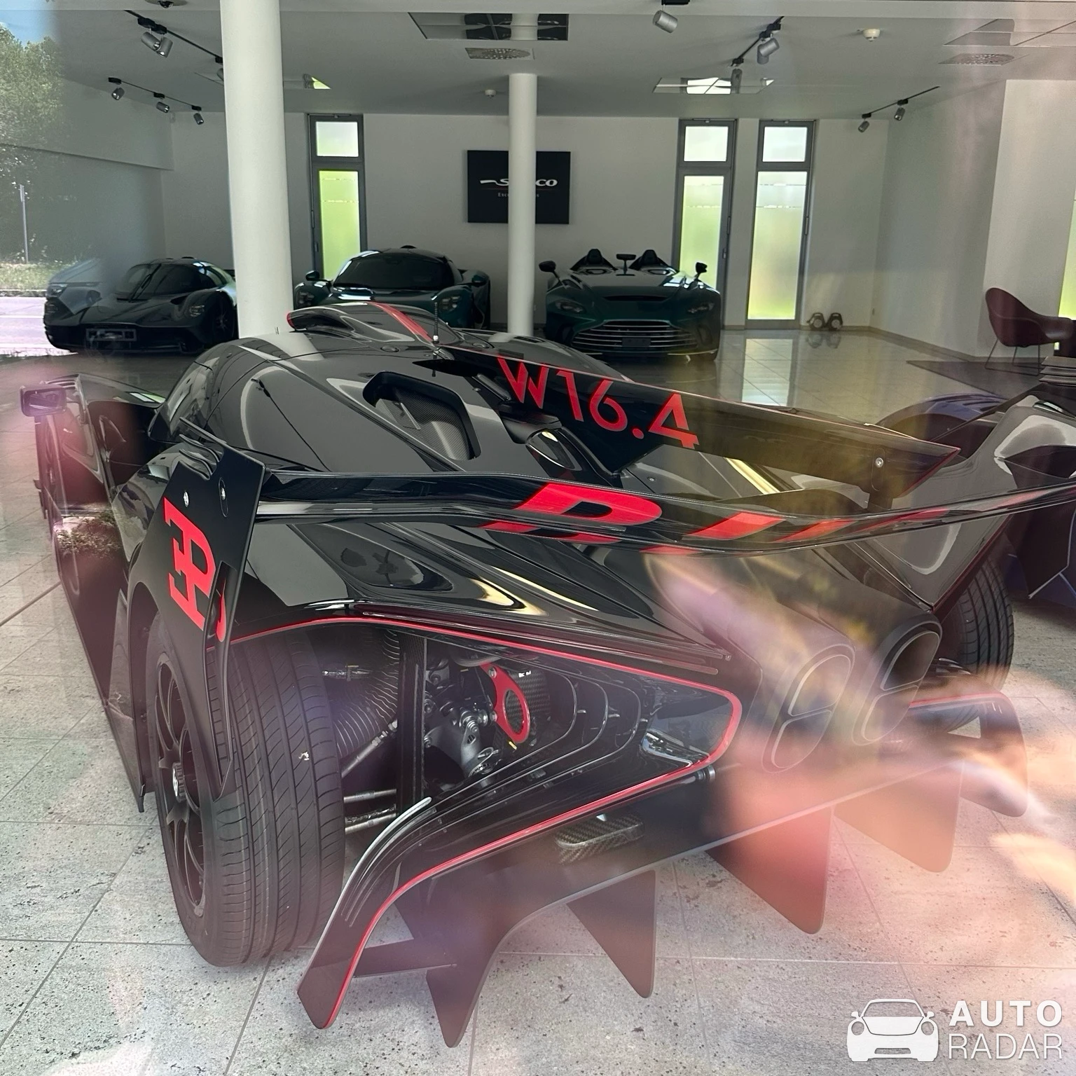 Bugatti Bolide spotted in Haar, Deutschland