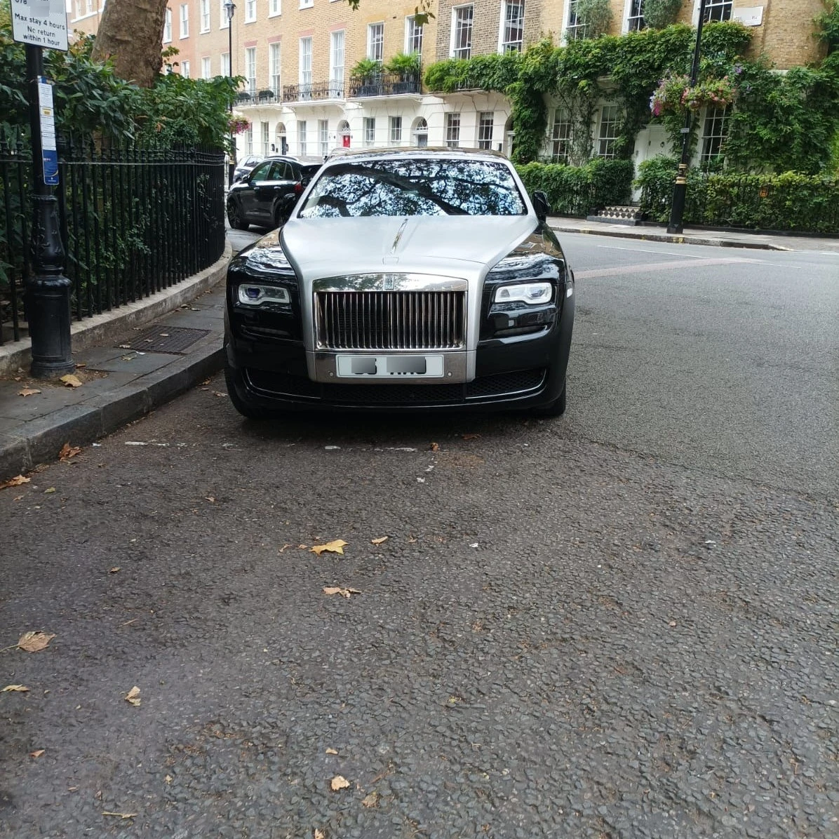 Rolls-Royce Ghost spotted in London, United Kingdom