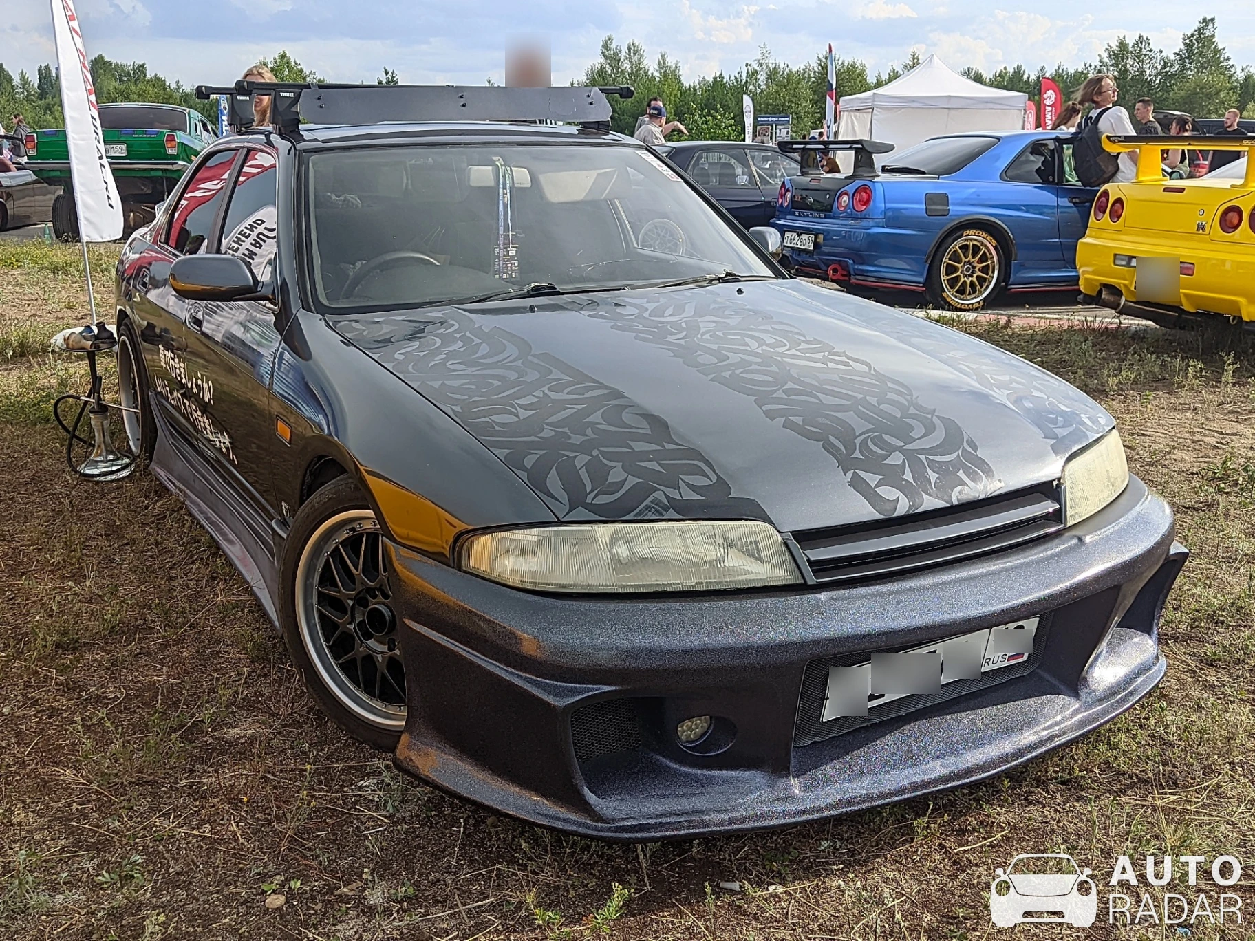 Nissan Skyline R32 spotted in Perm, Russia