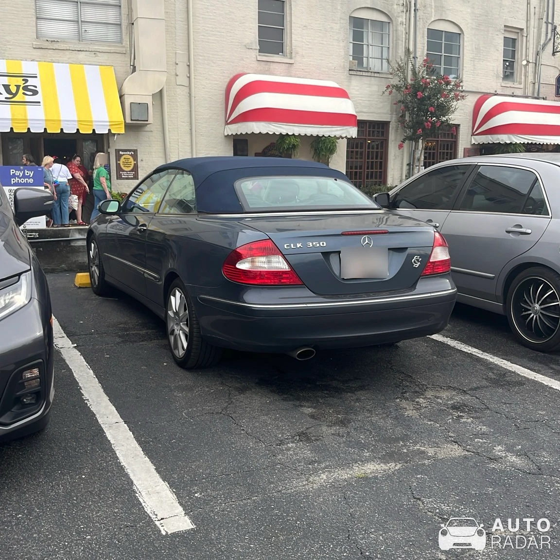 Mercedes-Benz CLK 63 AMG Cabriolet spotted in Savannah