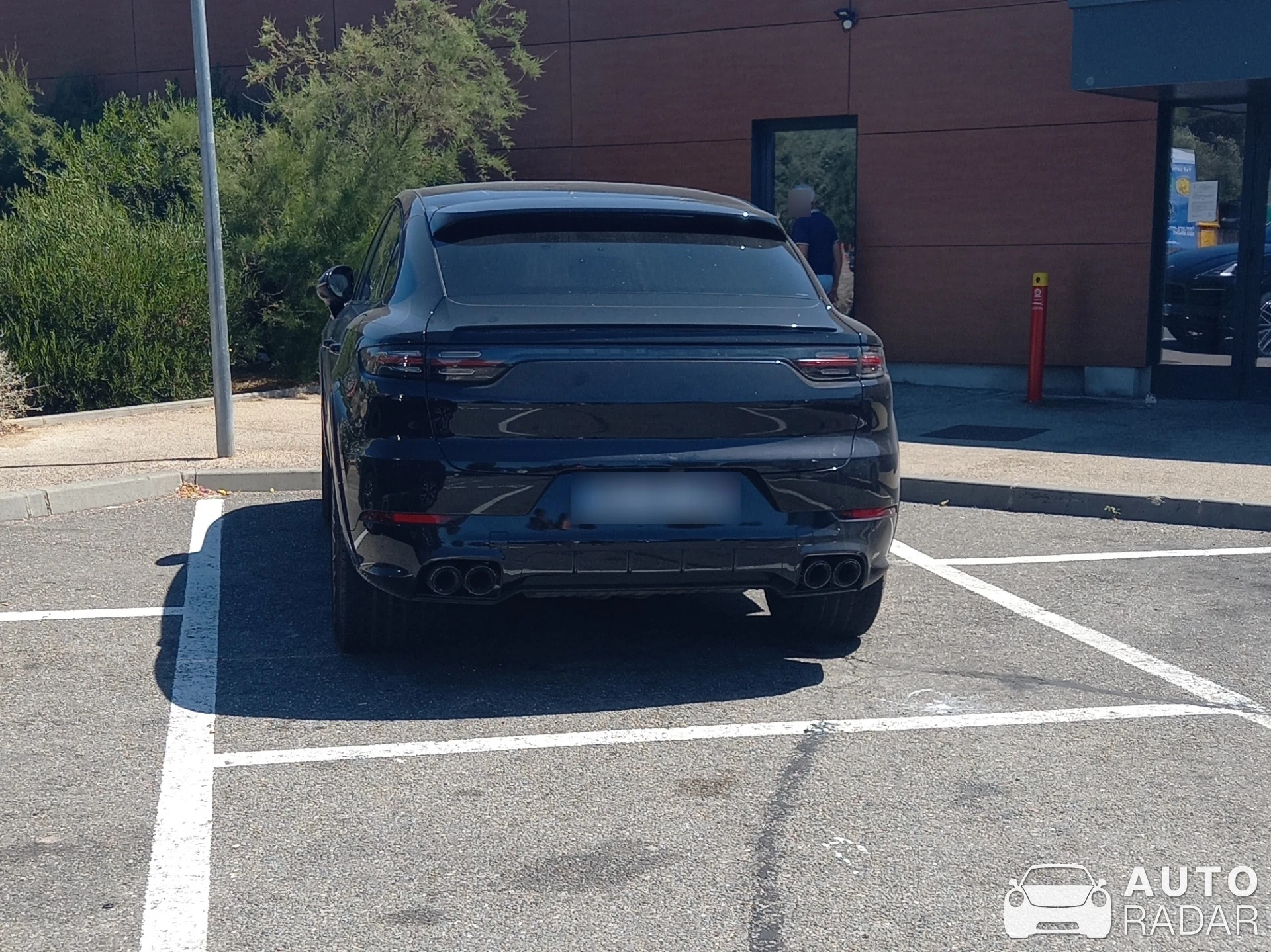 Porsche Cayenne Coupé spotted in Béziers