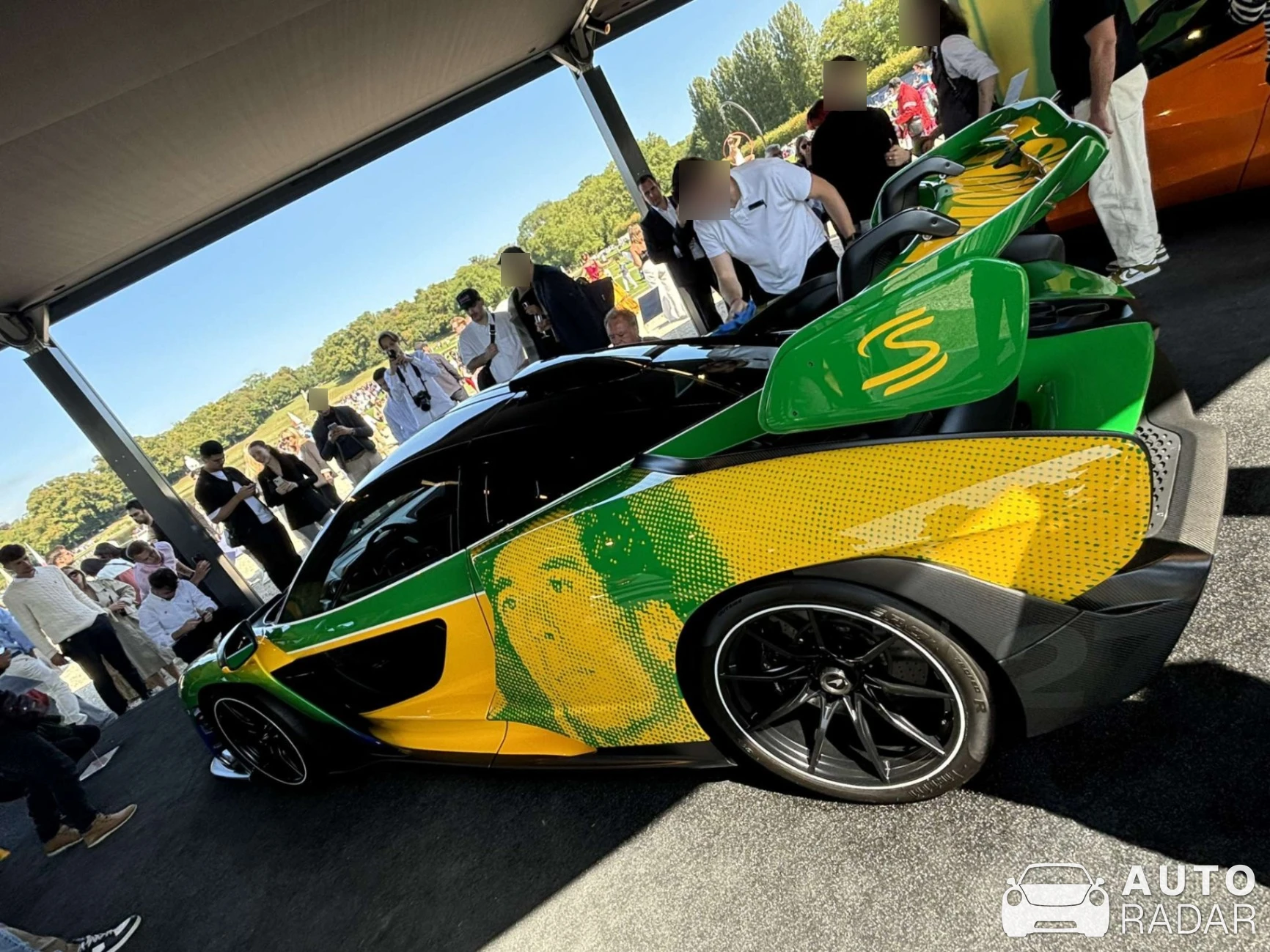McLaren Senna spotted in Chantilly, France