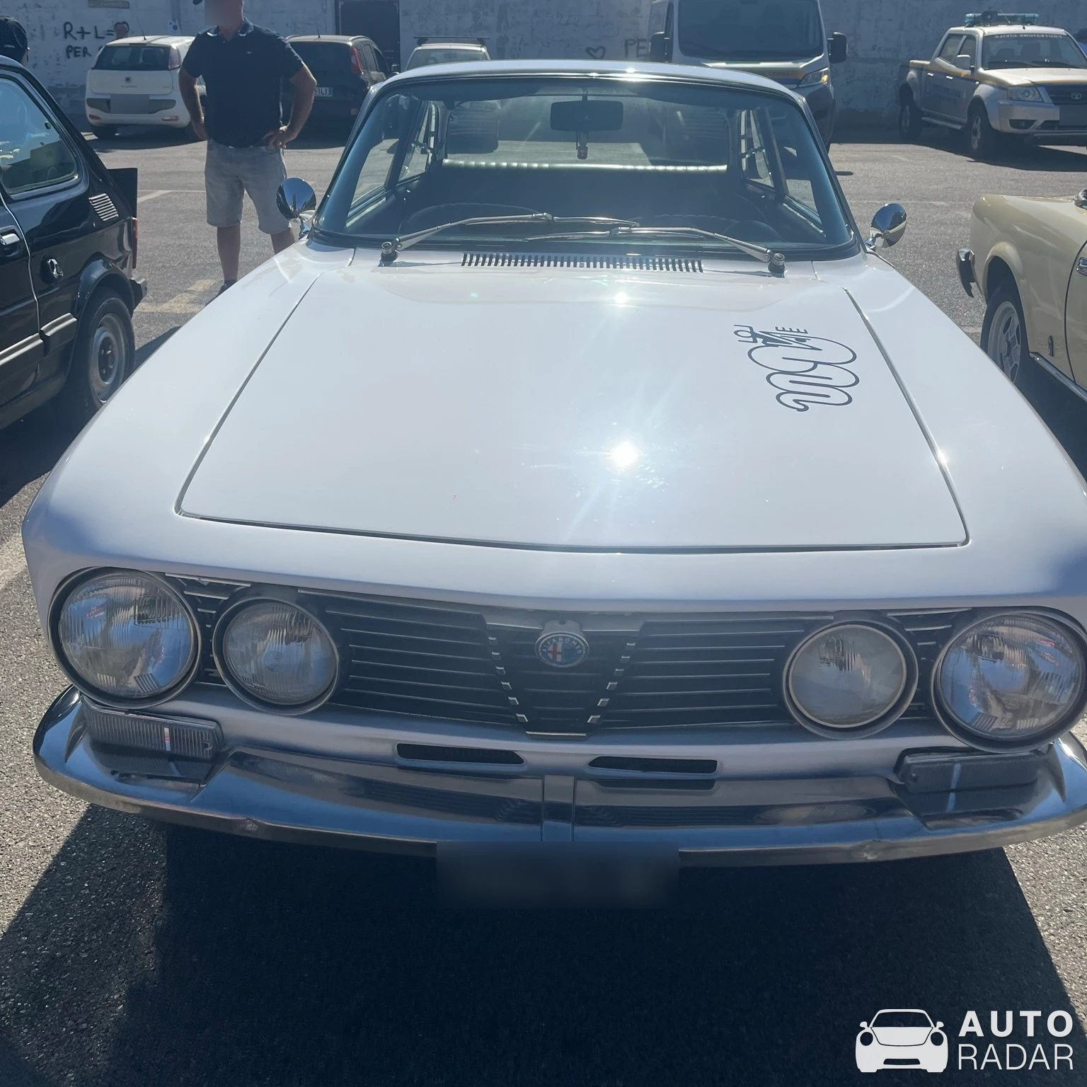Alfa Romeo Giulia Sprint GT spotted