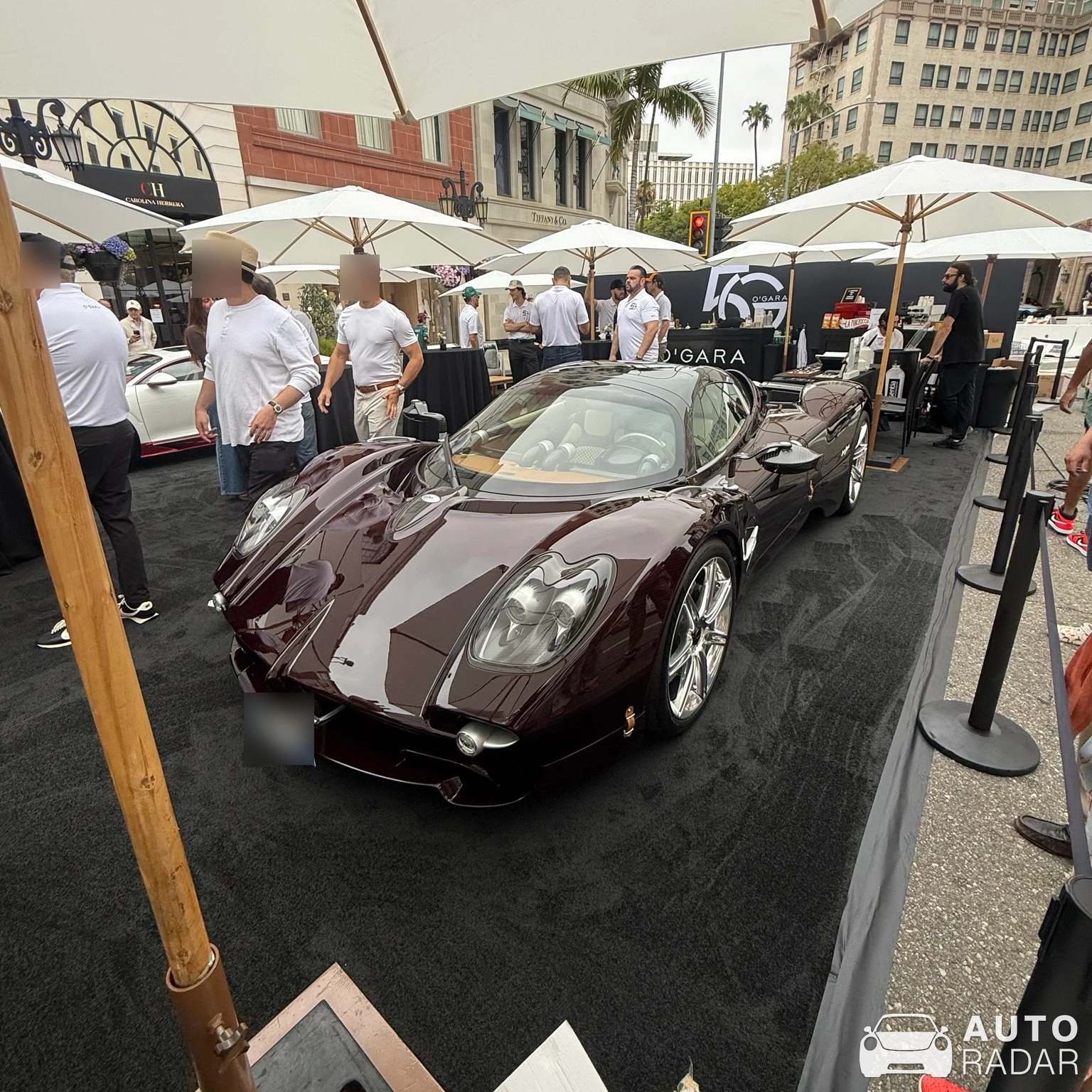 Pagani Utopia Roadster spotted in Beverly Hills