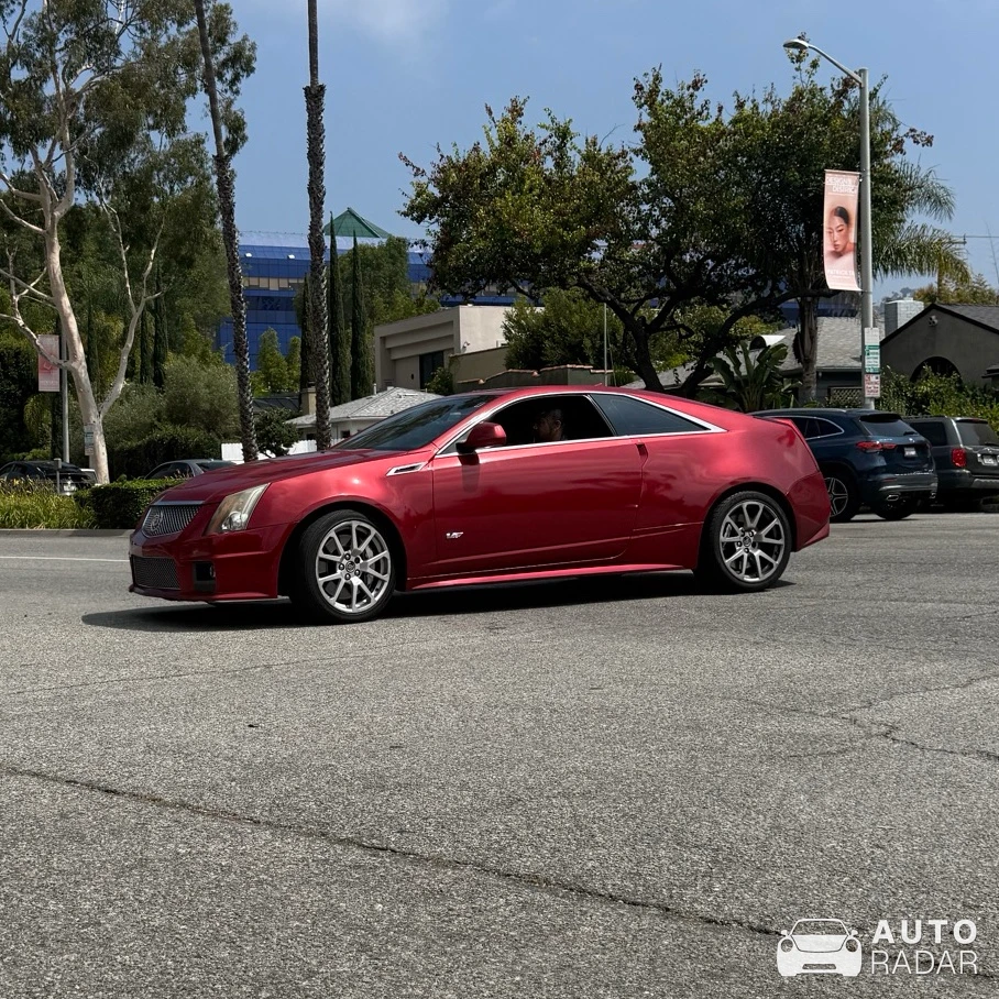Cadillac CTS-V Coupé spotted in West Hollywood