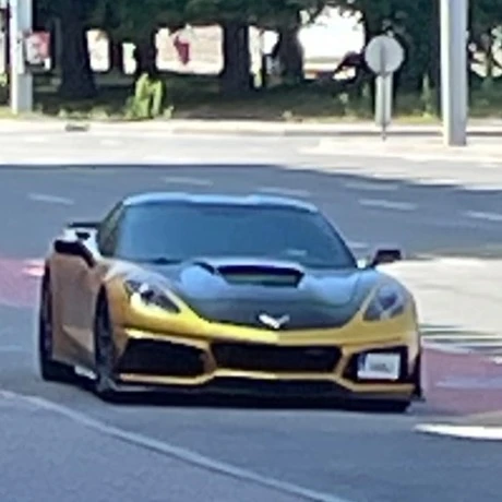 Chevrolet, Corvette   C7, ZR1 spotted in Tallinn, Estonia