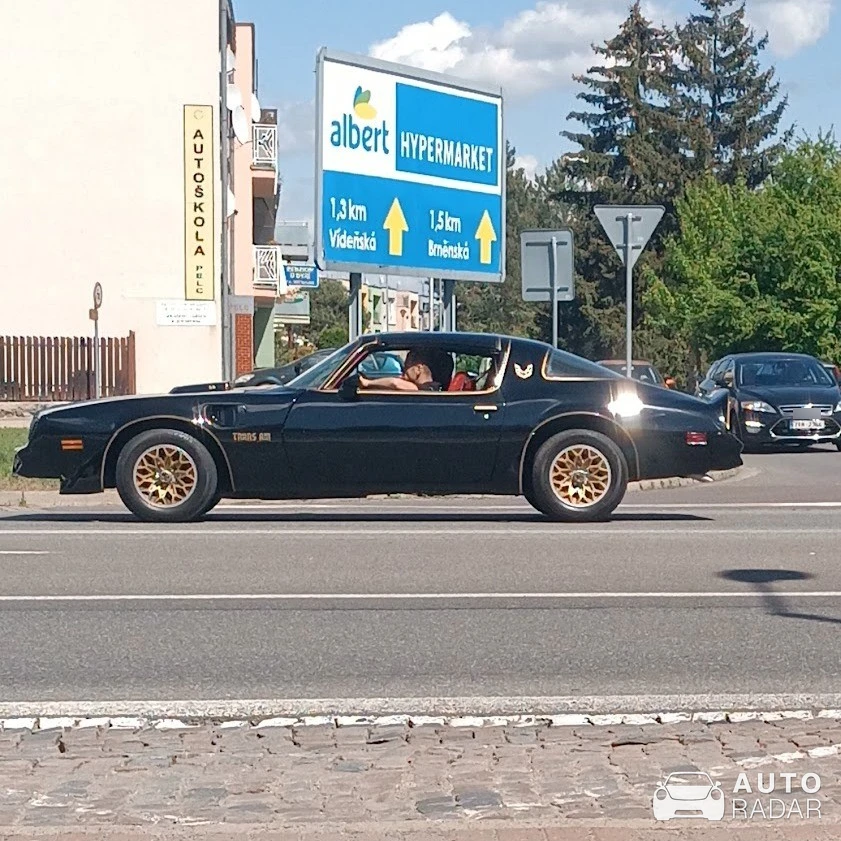 Pontiac Firebird spotted in Okres Znojmo, Czechia