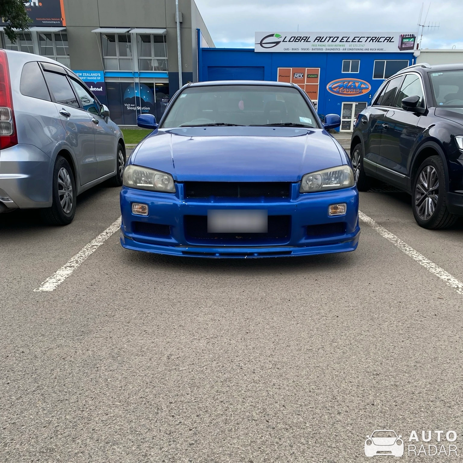 Nissan Skyline R34 spotted in Tauranga