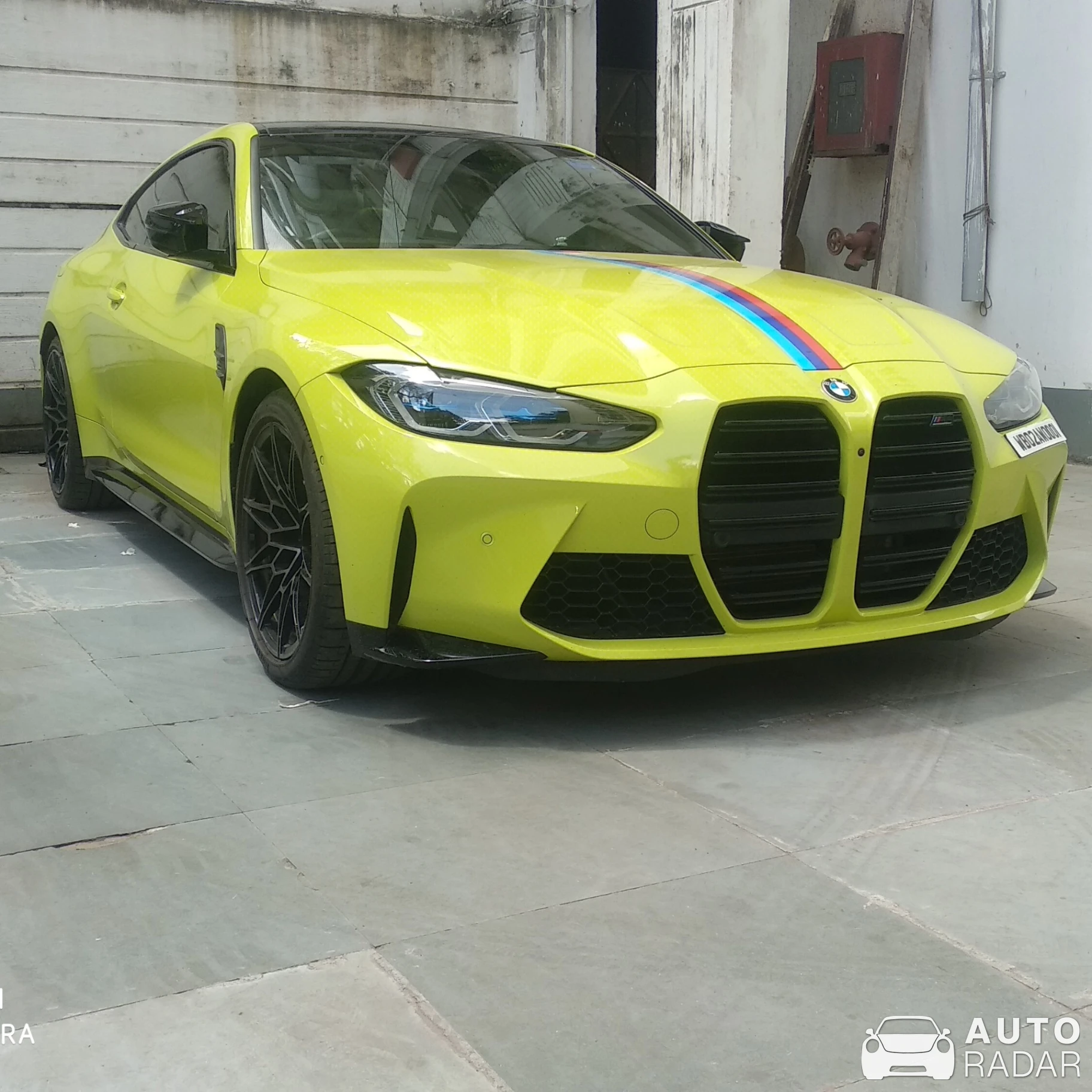BMW M4 Competition spotted in Kolkata, India