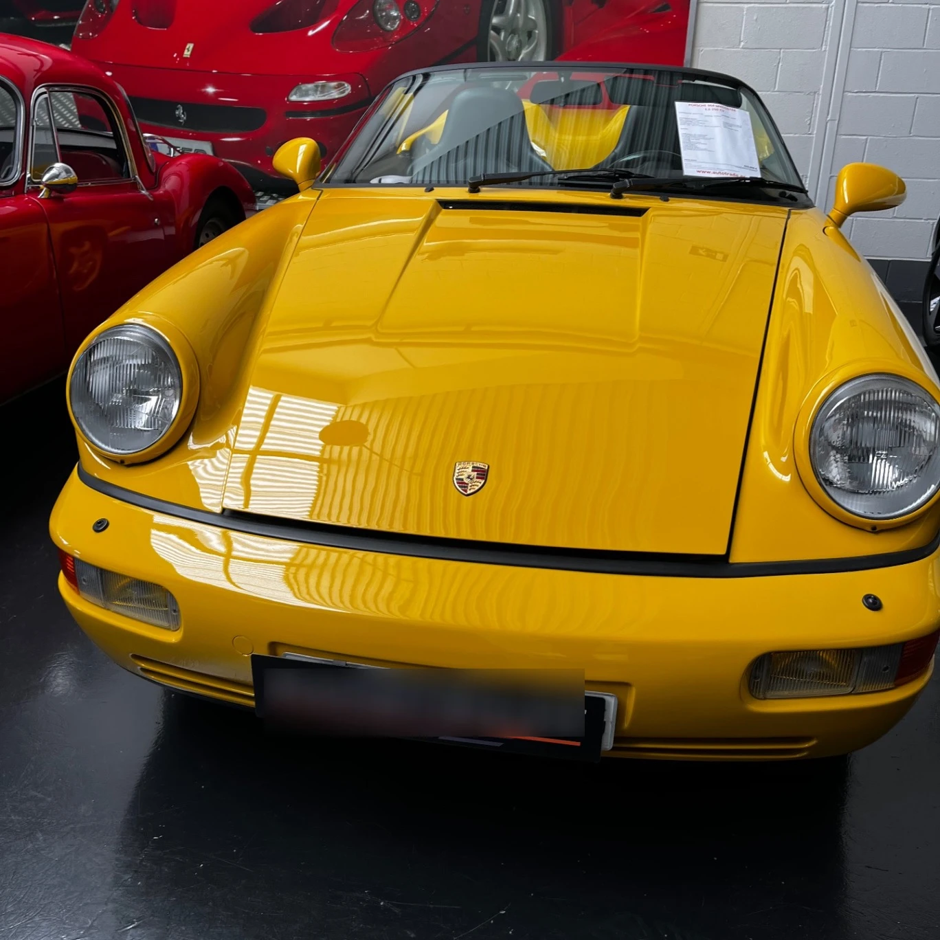 Porsche 964 Speedster spotted in San Sebastián de los Reyes, España