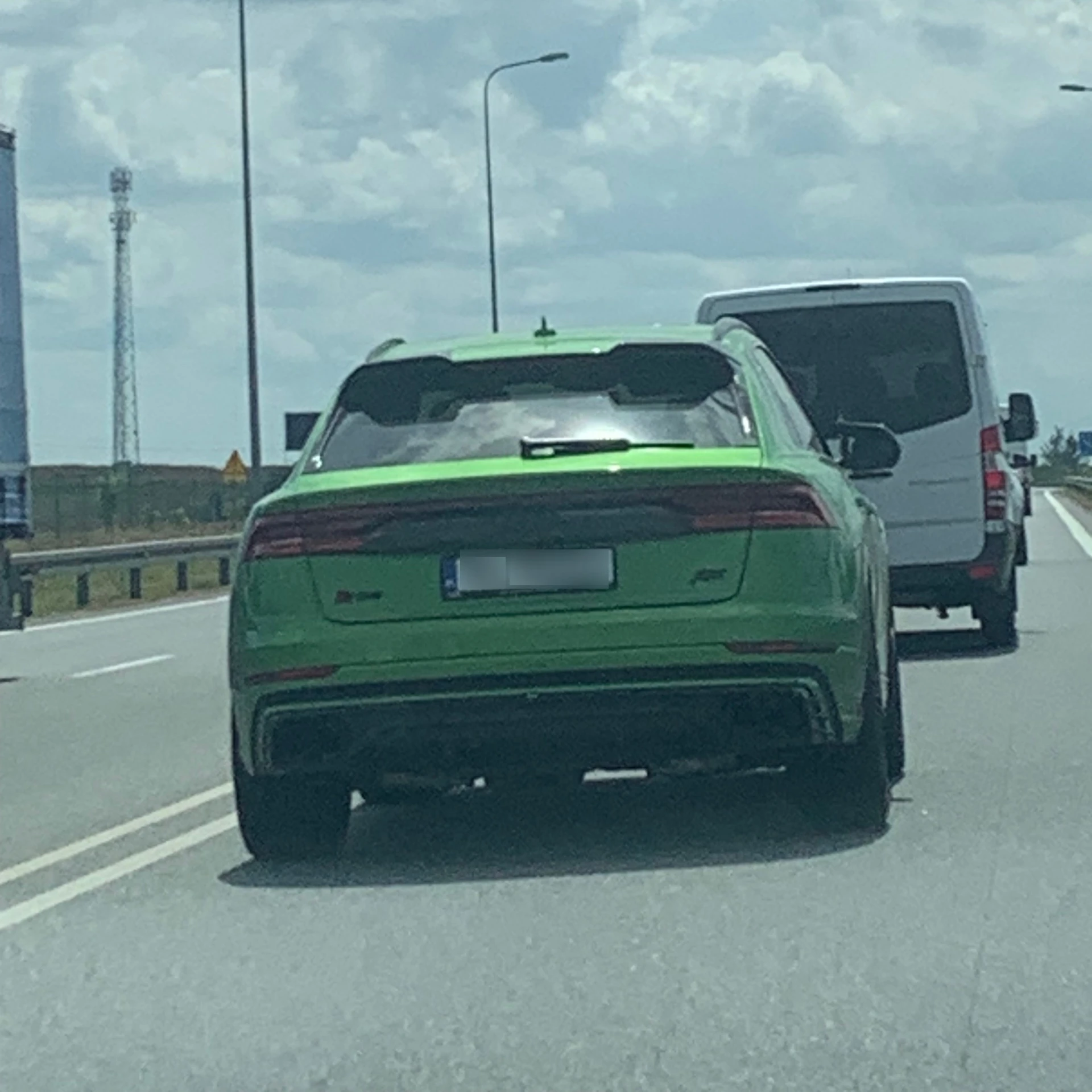 Audi ABT RS Q8 spotted in Sokołów Małopolski, Poland