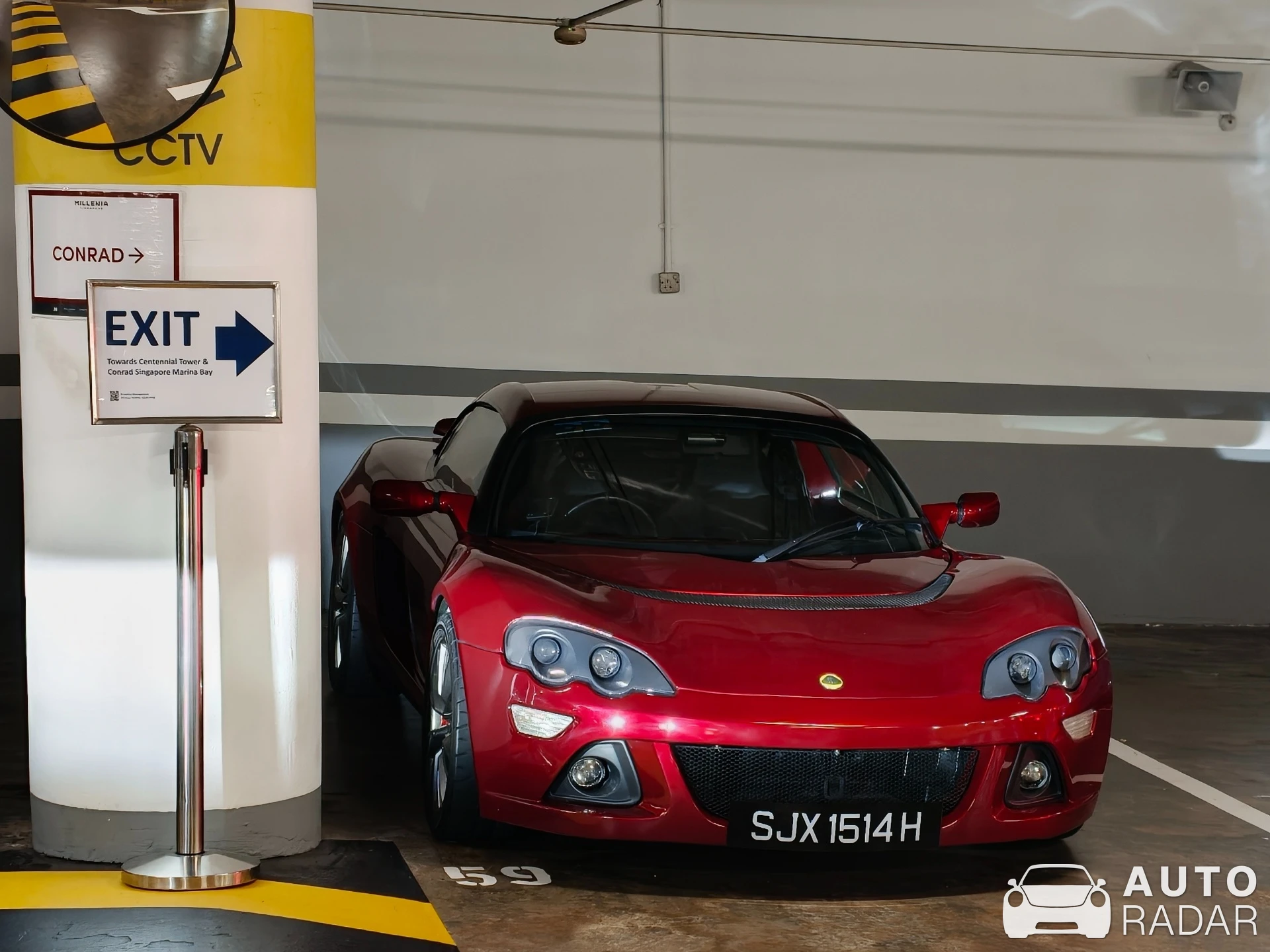 Lotus Europa spotted in Singapore