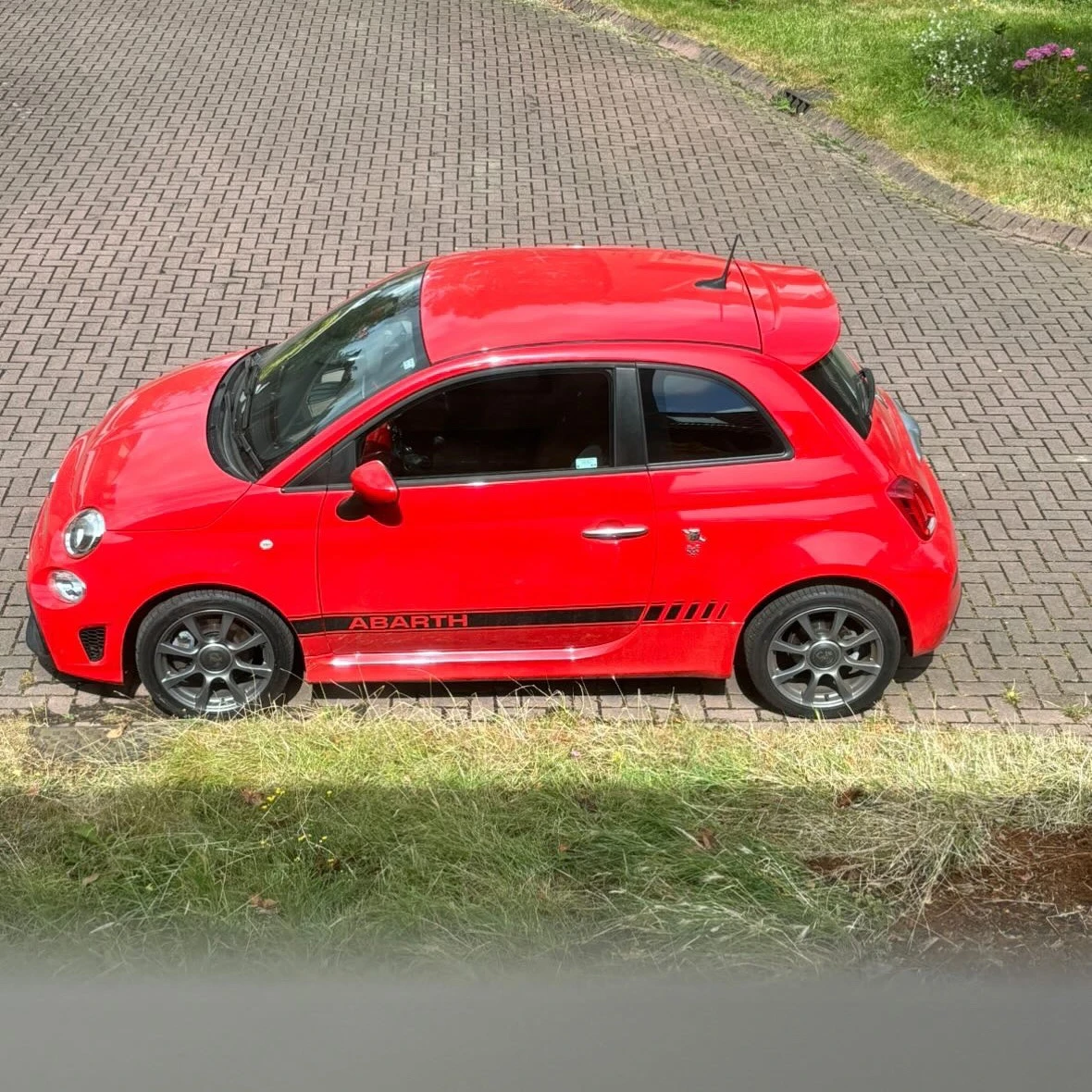 Abarth 595 spotted in Kingston upon Thames, United Kingdom