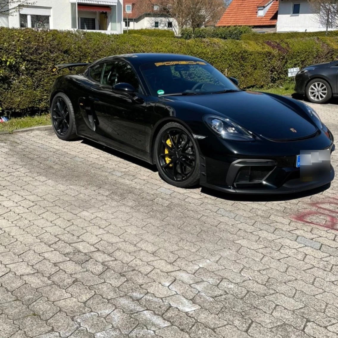 Porsche 718 Cayman GT4 spotted in Erding, Deutschland