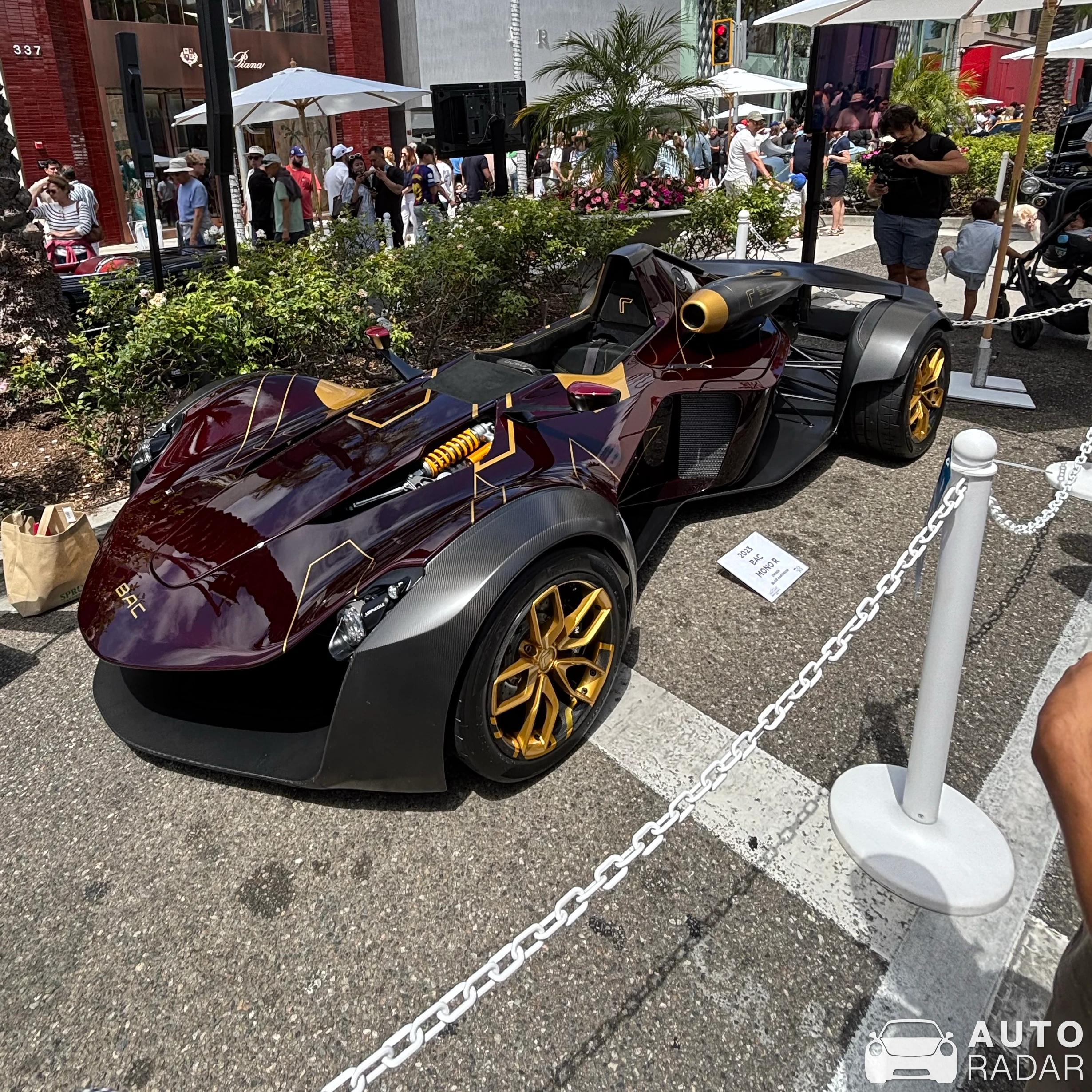 BAC Mono spotted in Beverly Hills