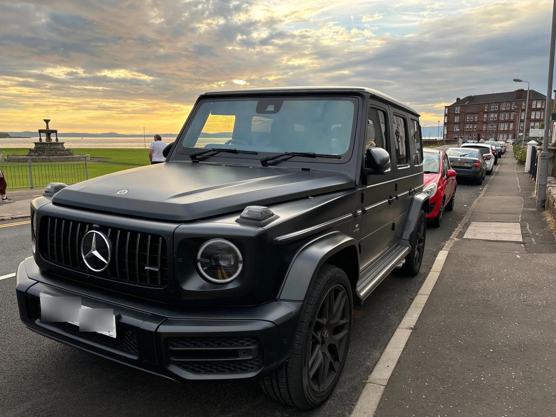 Mercedes-Benz G-Class 2024 spotted in Largs, United Kingdom