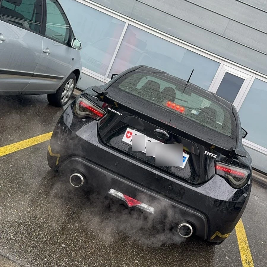 Subaru BRZ spotted in Brugg, Switzerland