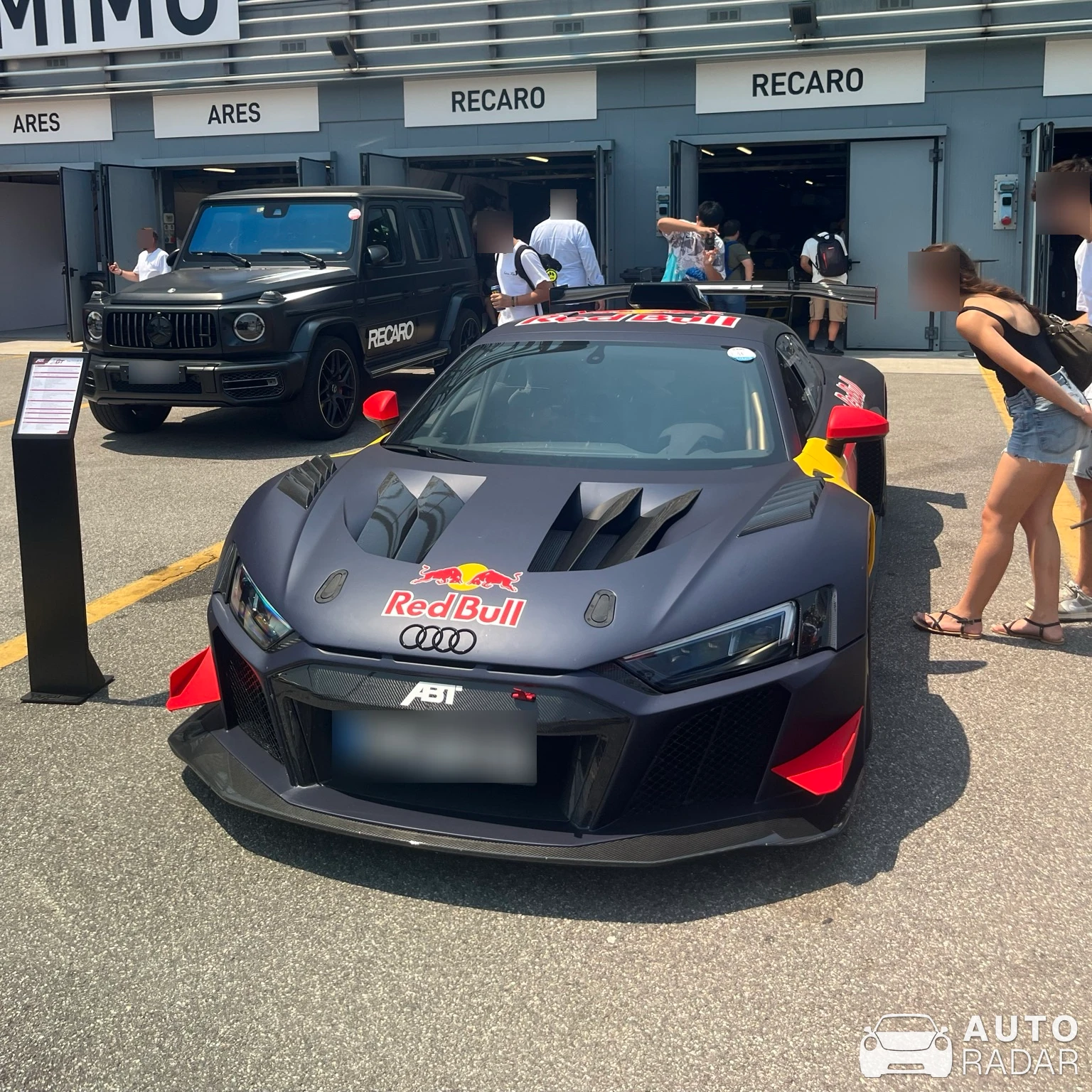Audi ABT R8 XGT spotted in Monza
