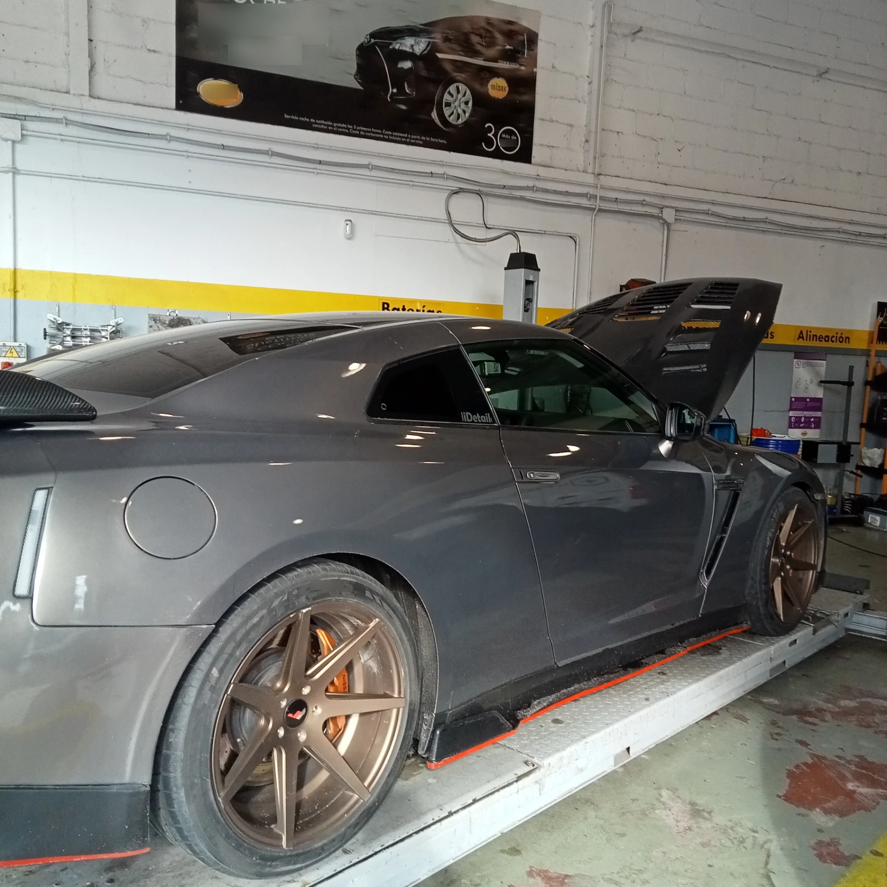 Nissan GT-R spotted in Talavera de la Reina, Spain