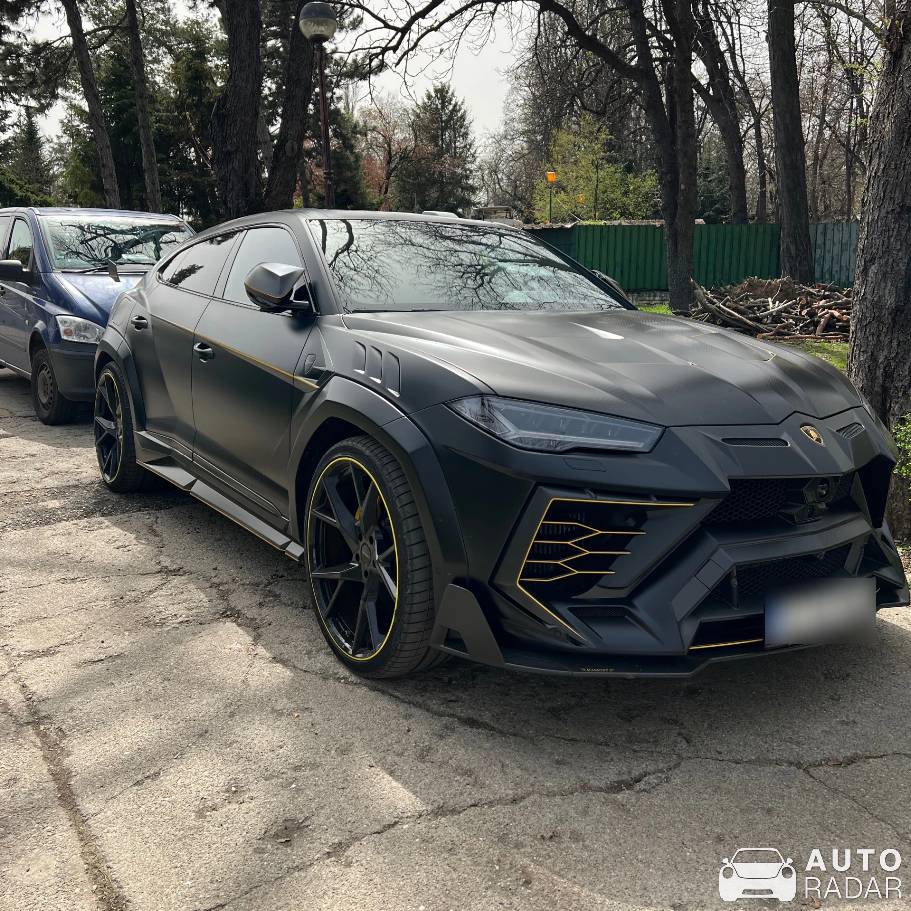 Lamborghini Urus spotted in Bucharest, Romania