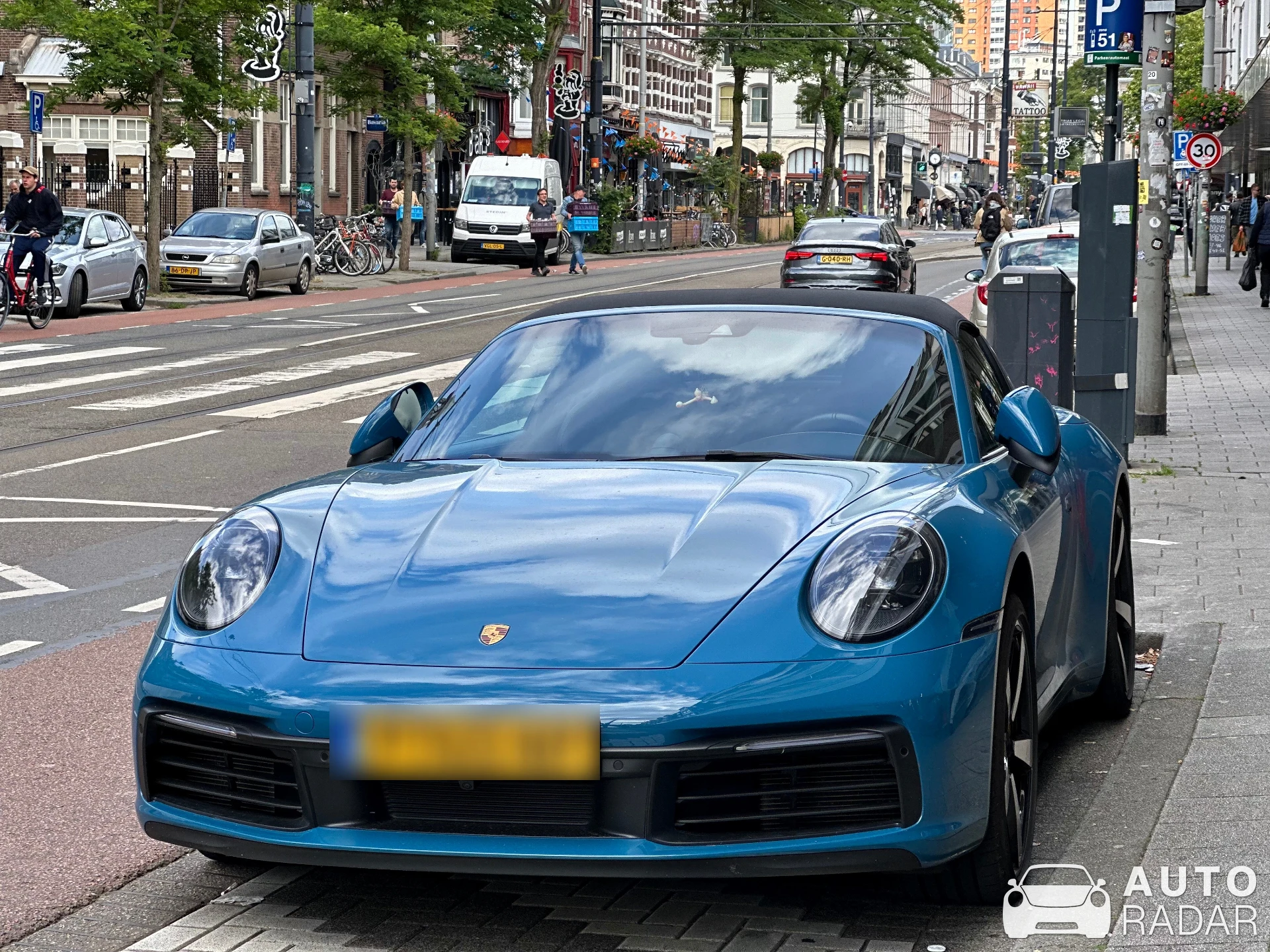 Porsche 992 Carrera 4 MkI spotted in Rotterdam