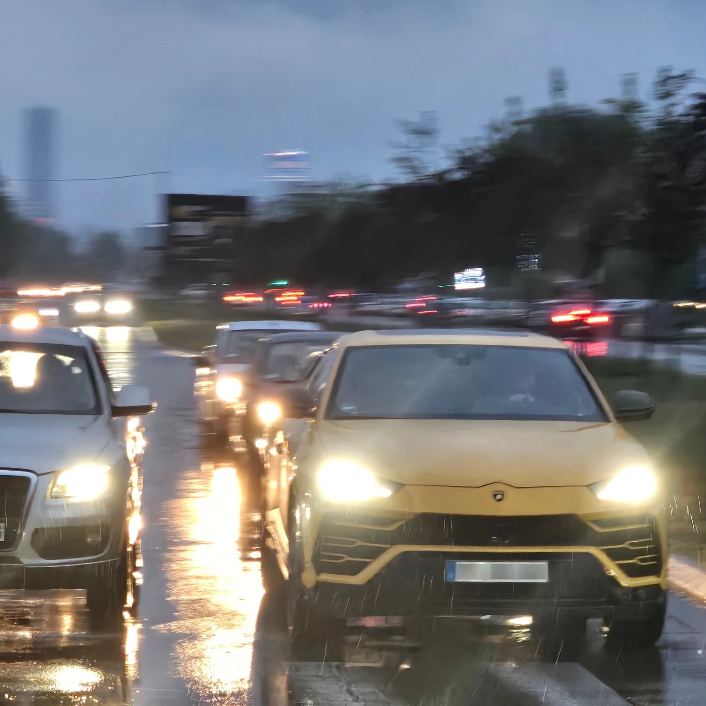 Lamborghini Urus spotted in Beograd, Serbia