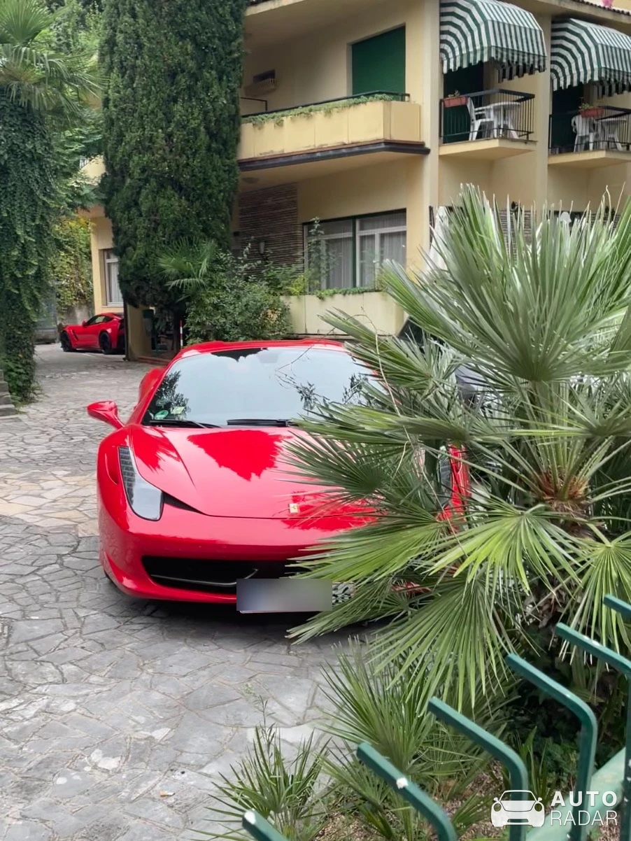 Ferrari 458 Italia spotted in Sirmione, Italy