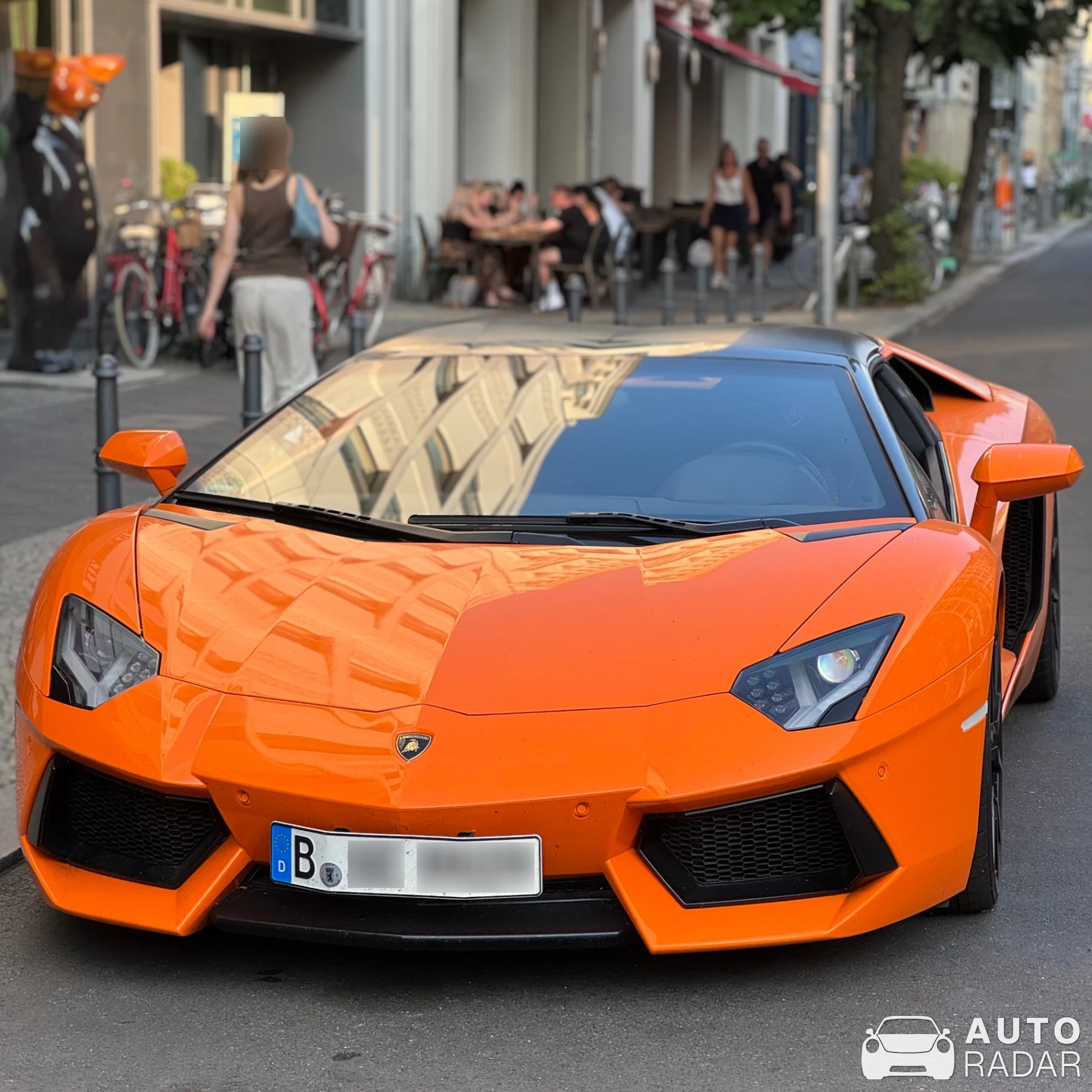 Lamborghini Aventador LP700-4 Roadster spotted in Berlin, Germany