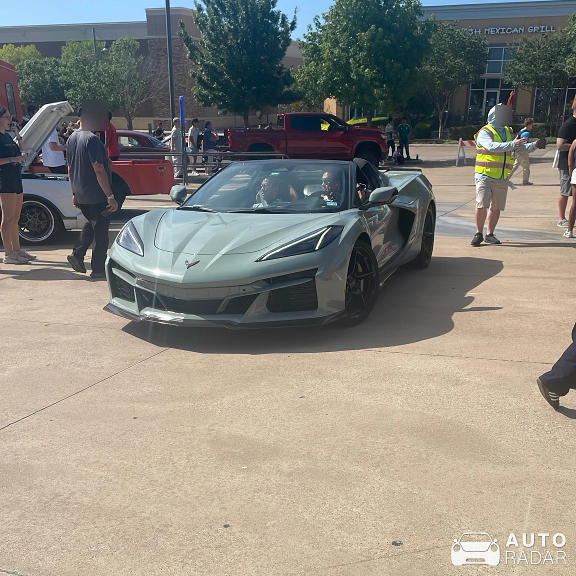 Chevrolet Corvette C8 E-Ray Convertible spotted in Watauga