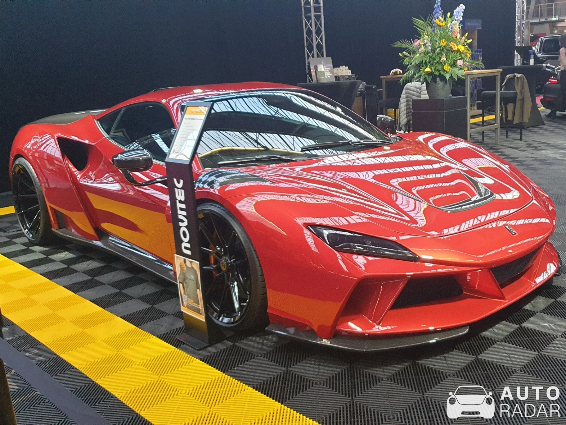 Ferrari F8 Tributo Novitec Rosso N-Largo spotted in Amsterdam, Netherlands