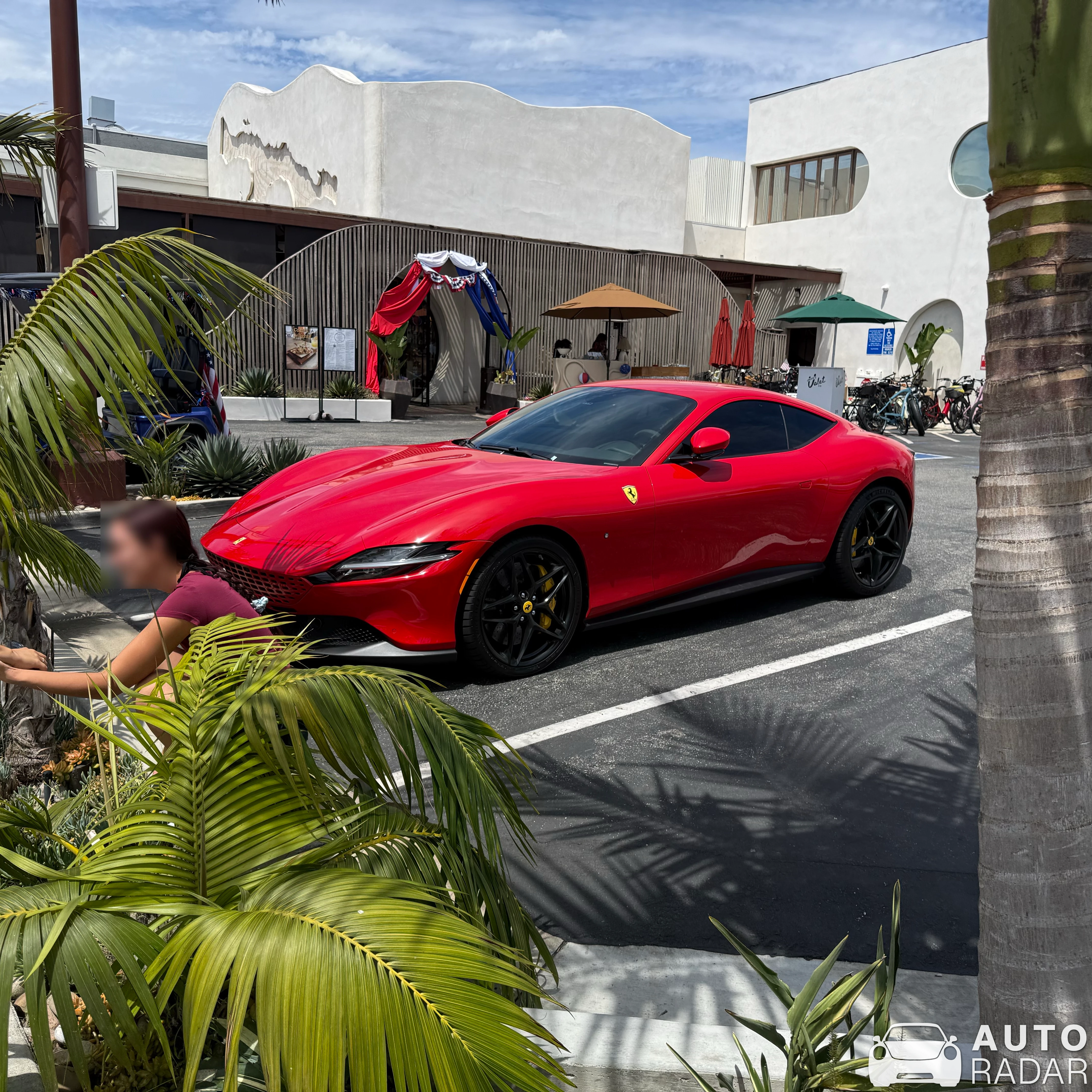 Ferrari Roma spotted in Seal Beach