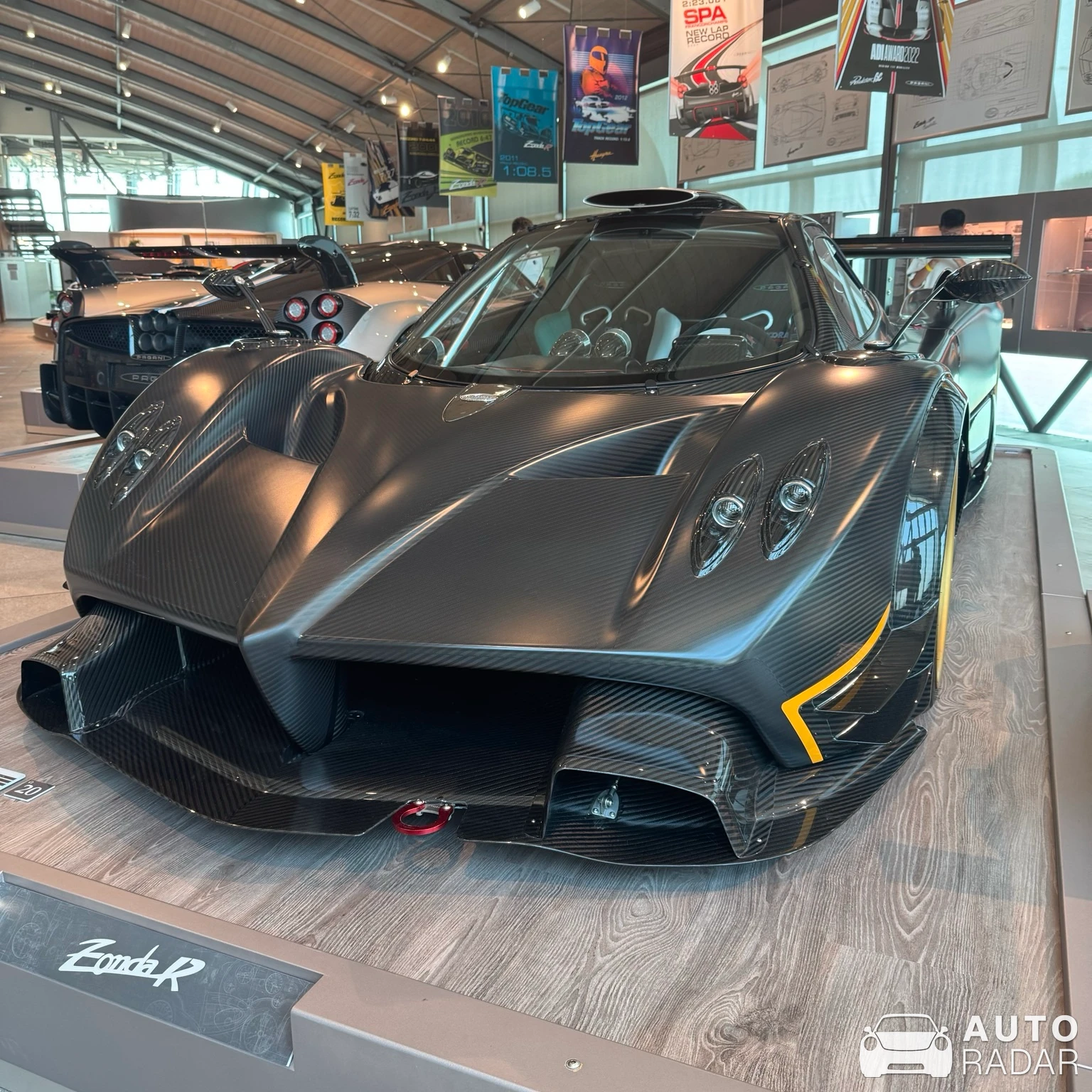 Pagani Zonda R spotted in San Cesario sul Panaro