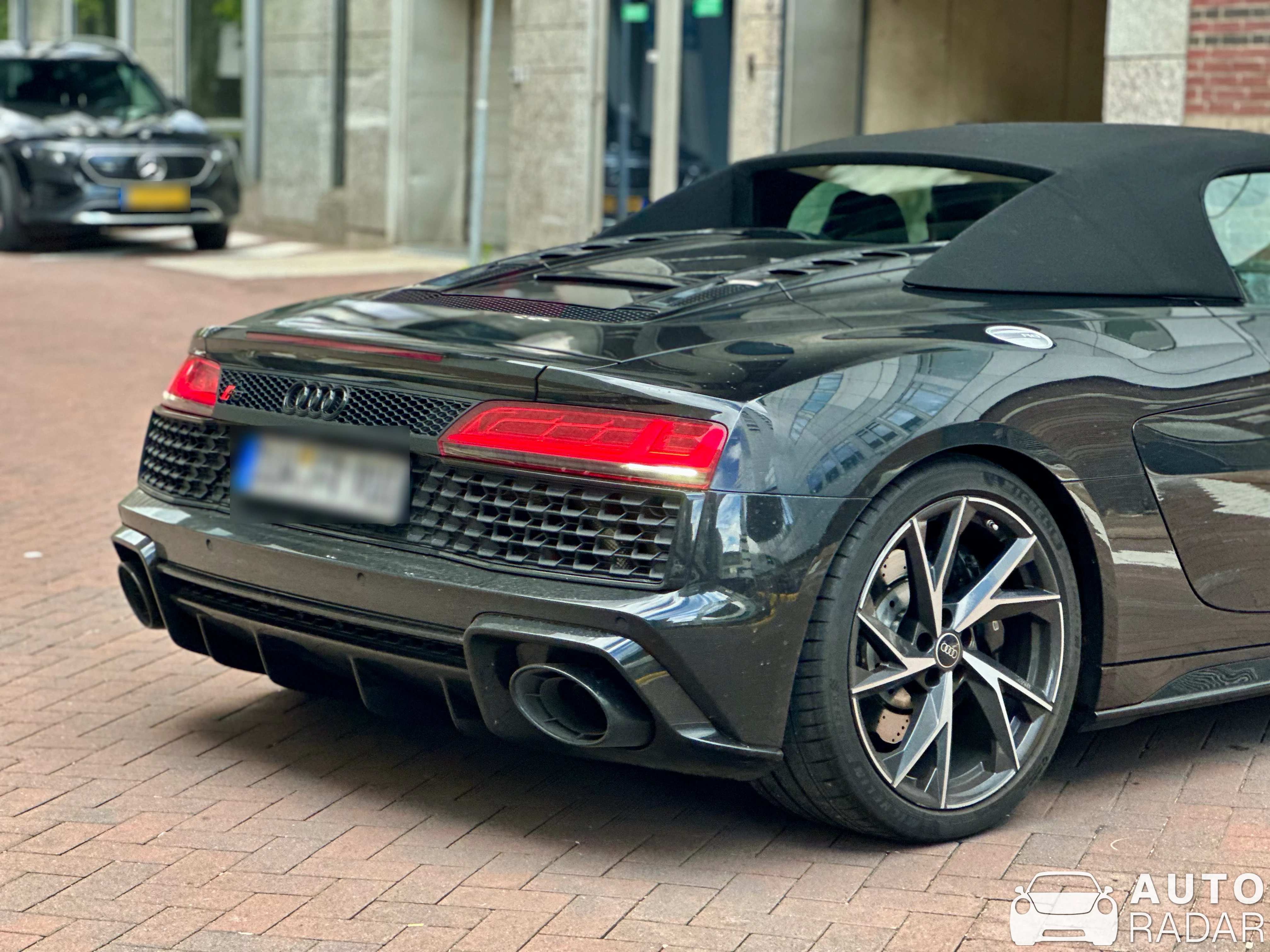 Audi R8 V10 Spyder 2019 spotted in Rotterdam