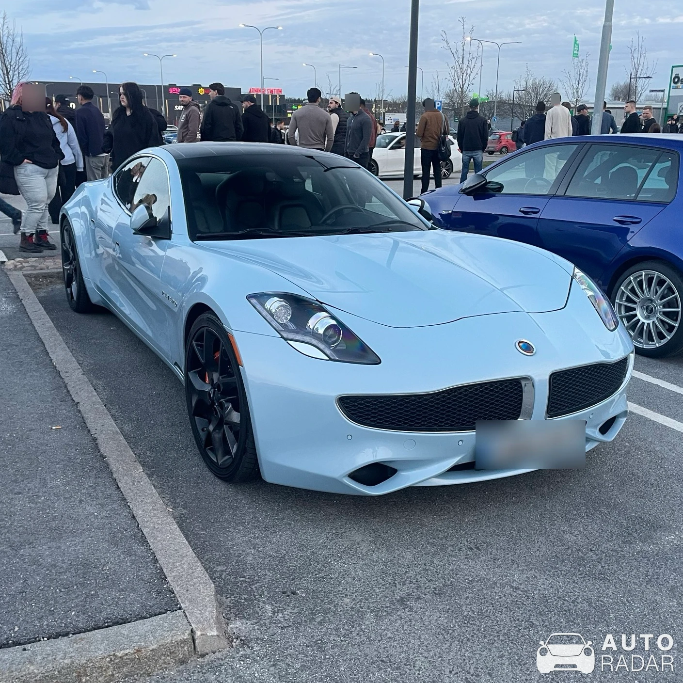 Fisker Karma spotted in Täby