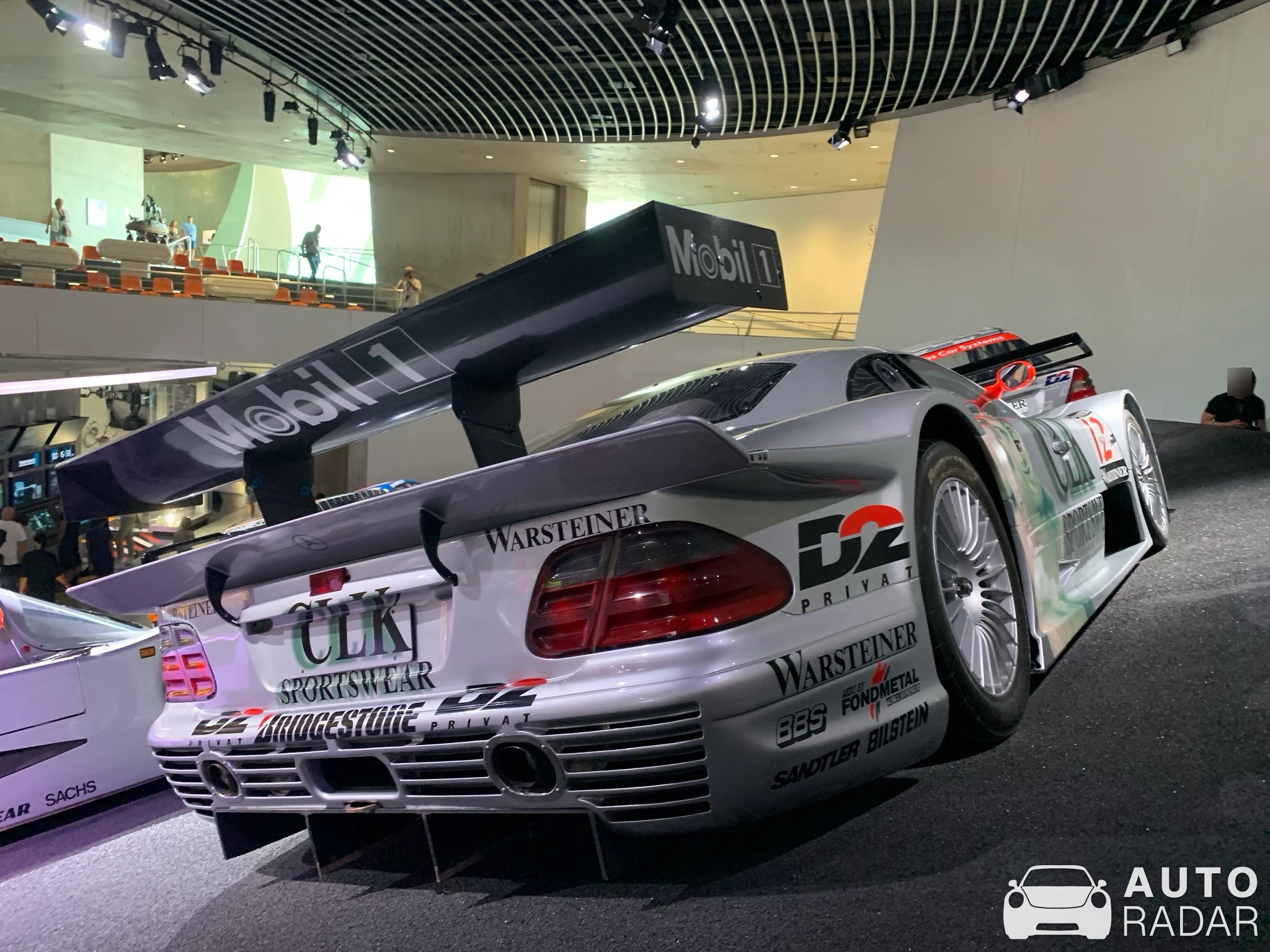 Mercedes-Benz CLK-GTR AMG spotted in Stuttgart