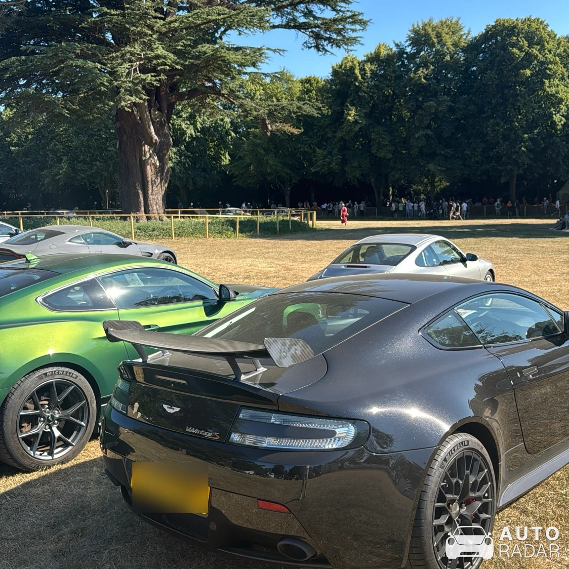 Aston Martin V8 Vantage spotted in Chichester