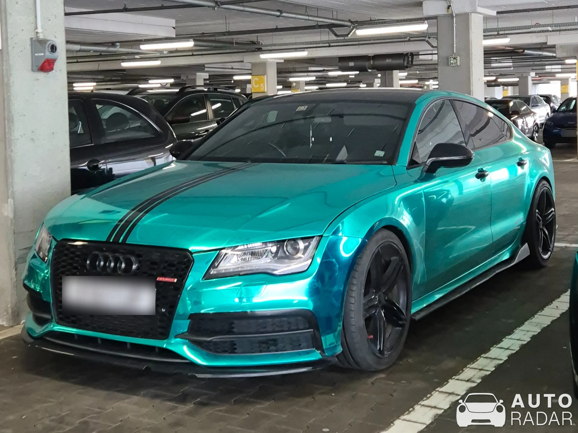 Audi A7 spotted in Jelenia Góra