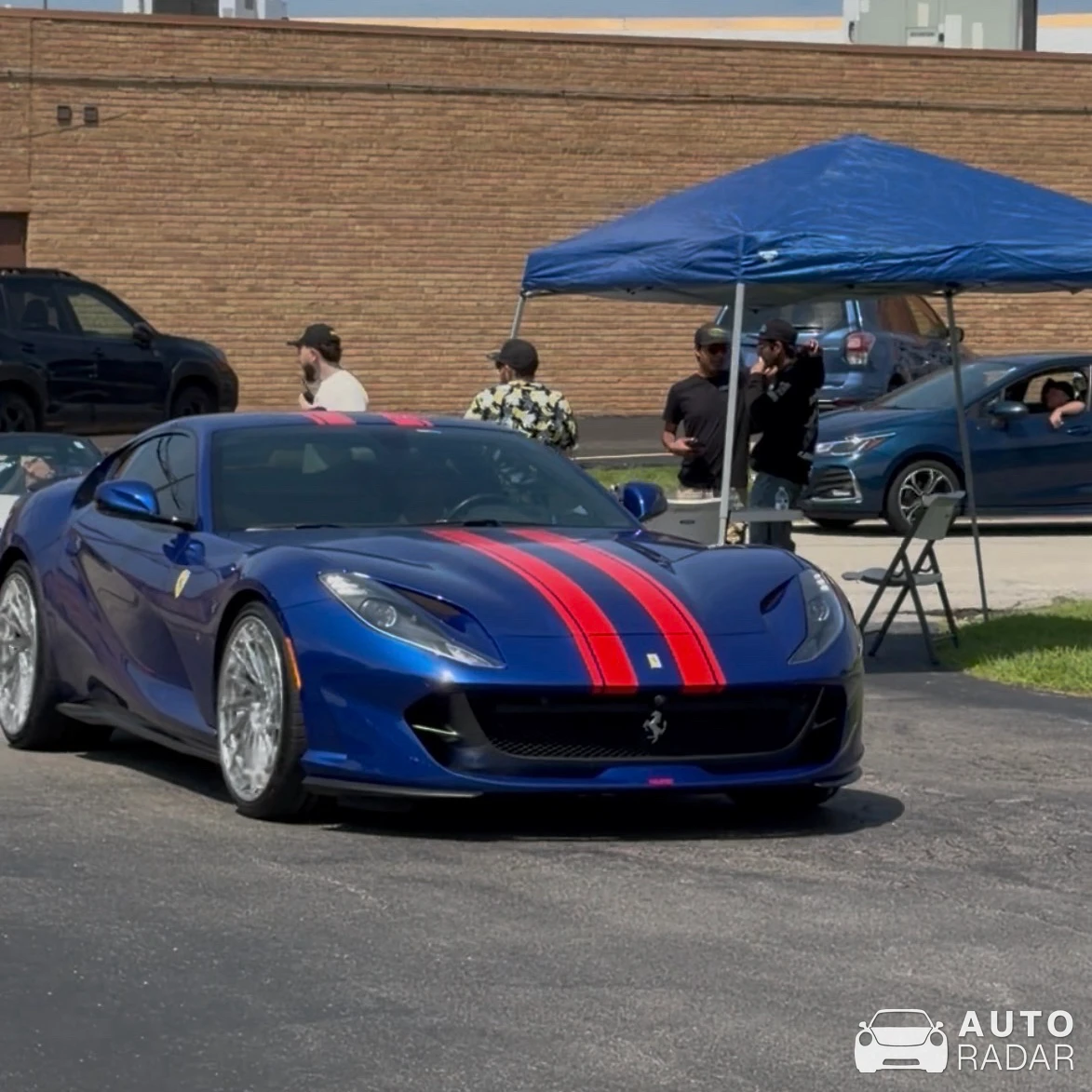 Ferrari 812 Competizione spotted in Northbrook