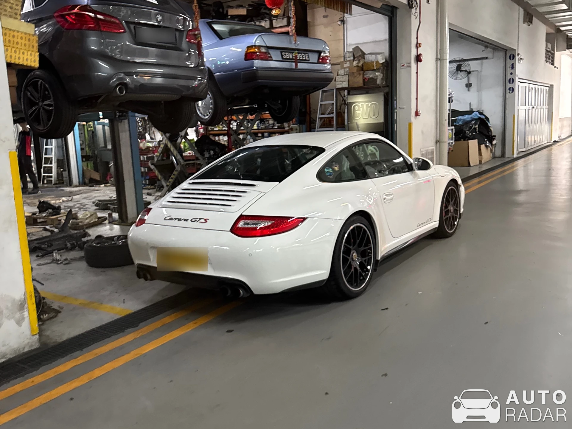 Porsche 997 Carrera GTS spotted in Singapore