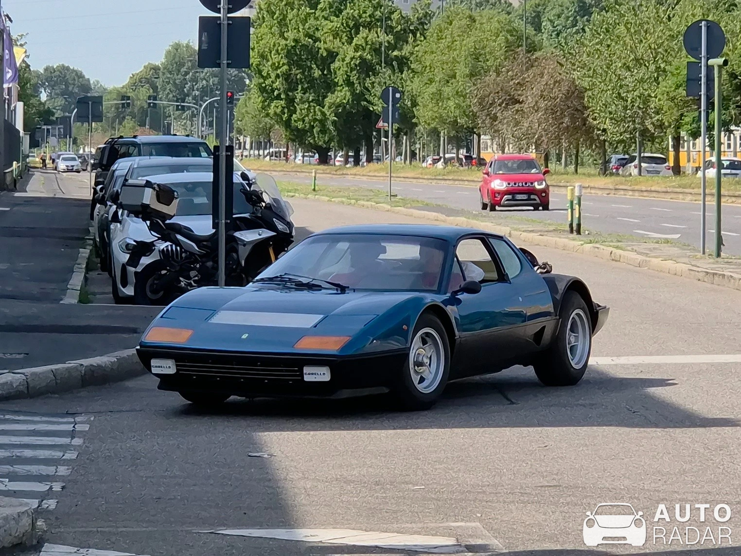 Ferrari 512 BB spotted in Milano