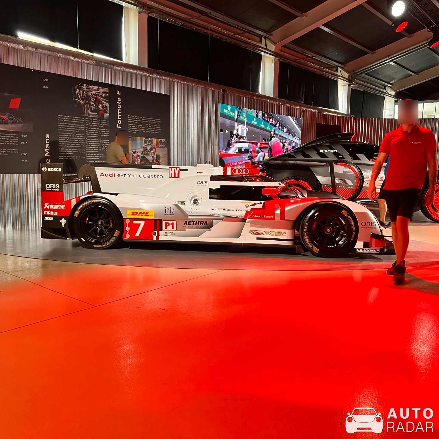 Audi R18 spotted in Warsaw