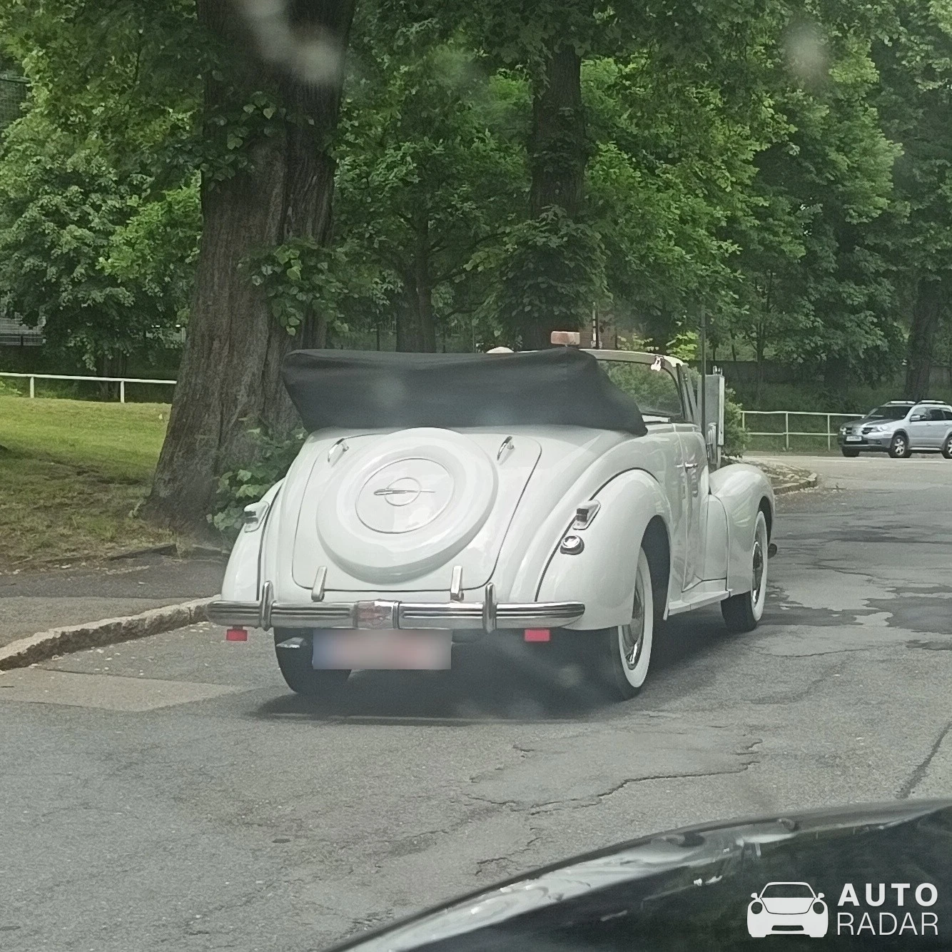 Mercedes-Benz W187 spotted in Falkenstein
