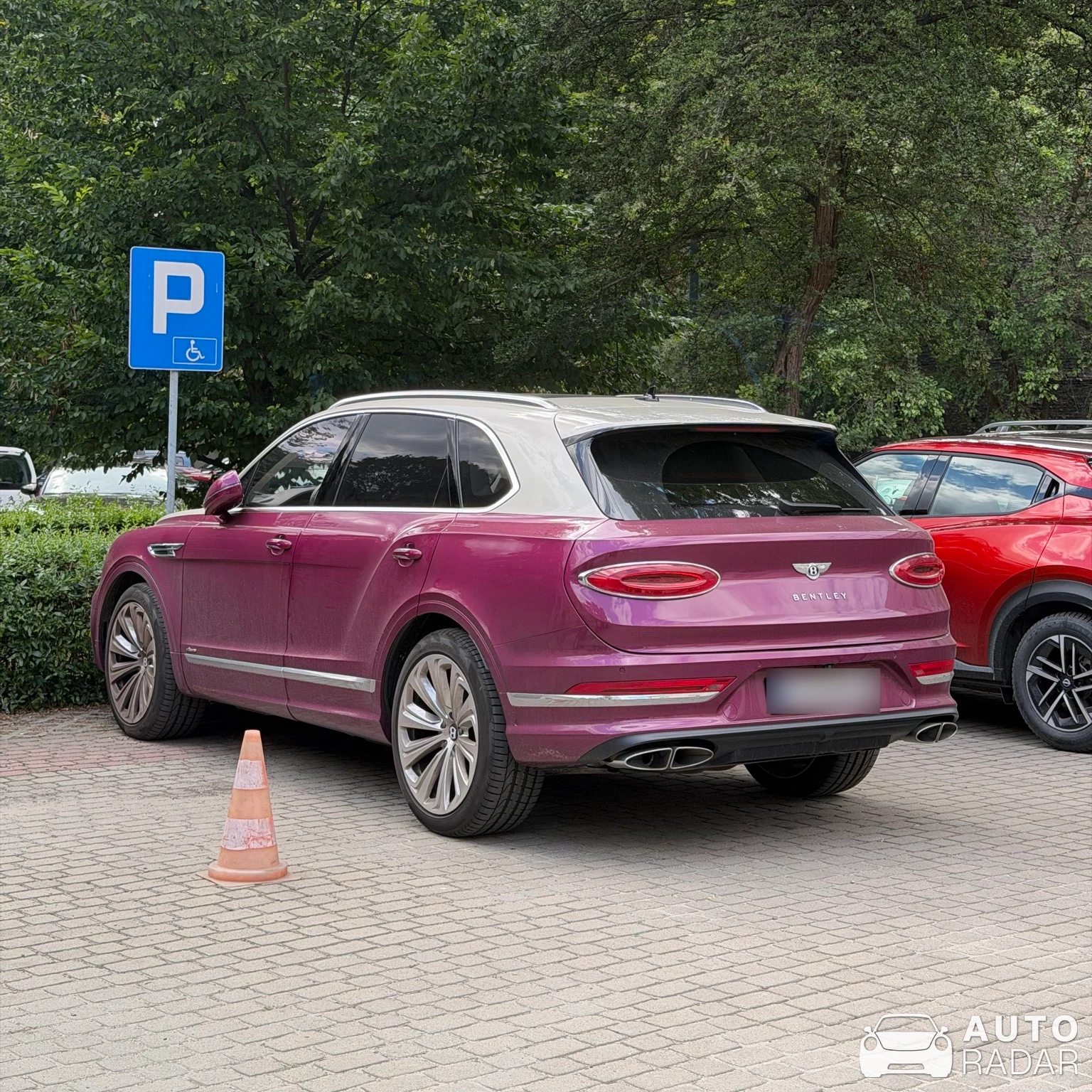 Bentley Bentayga spotted in Kraków