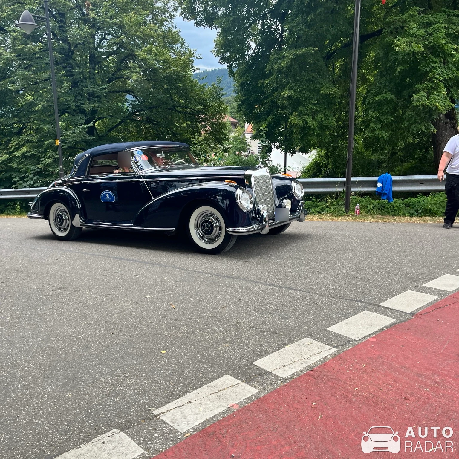 Mercedes-Benz 300SL Roadster spotted in Gmund am Tegernsee