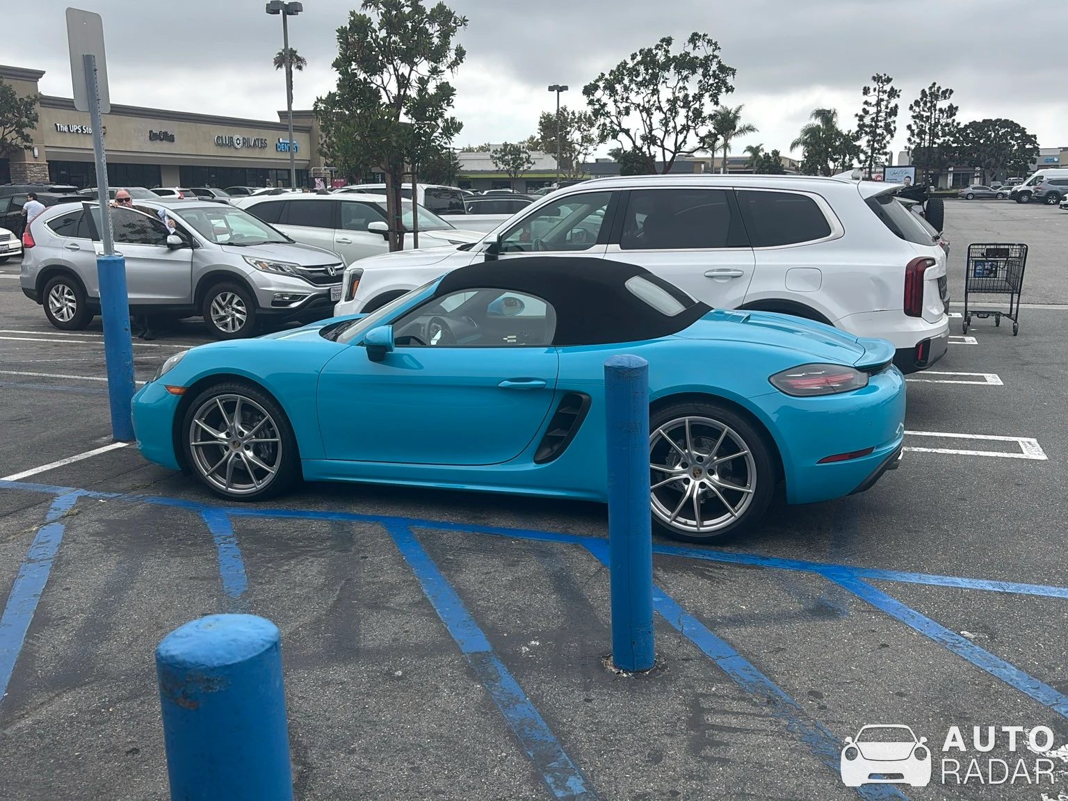 Porsche 718 Boxster spotted in Huntington Beach