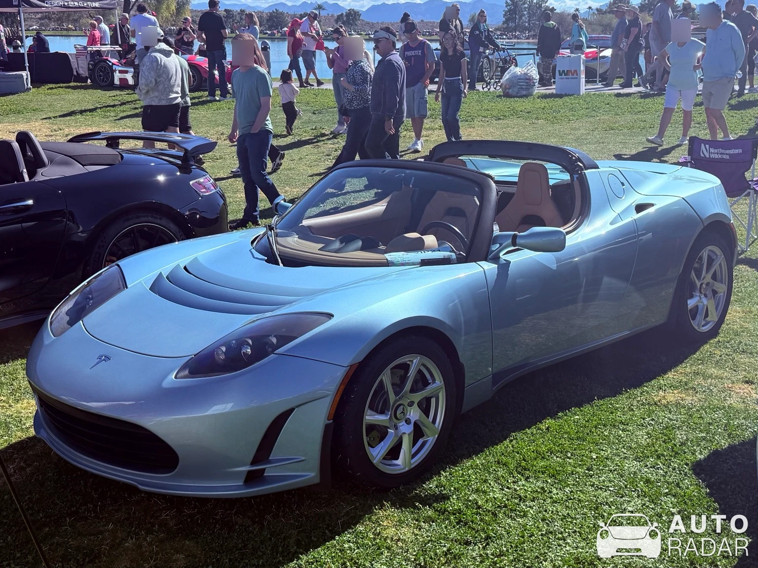 Tesla Roadster spotted in Fountain Hills