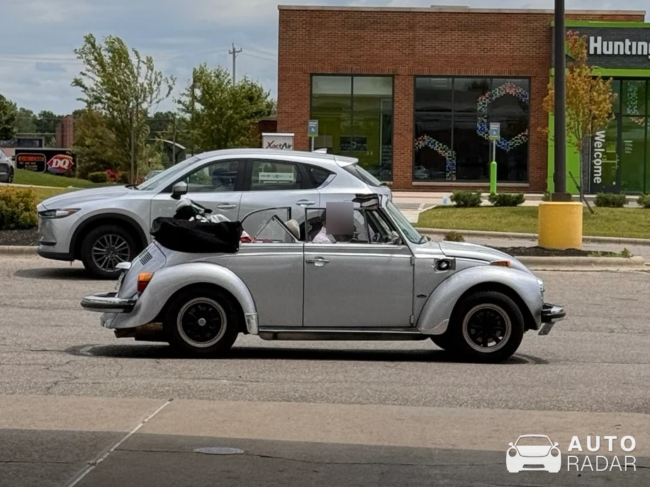 Volkswagen Super Beetle Convertible spotted in Sunbury