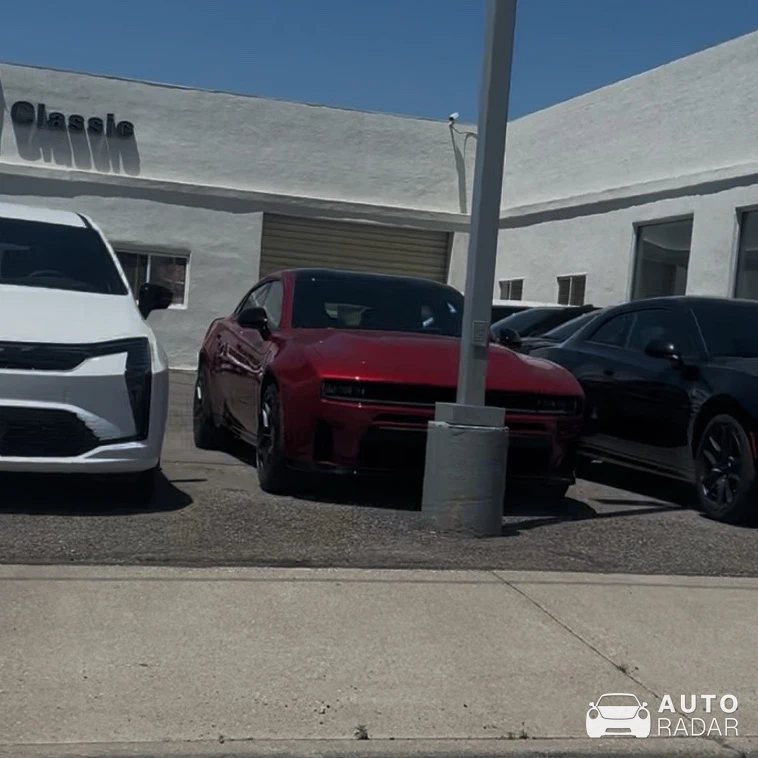 Dodge Charger Daytona Electric spotted in Hurricane