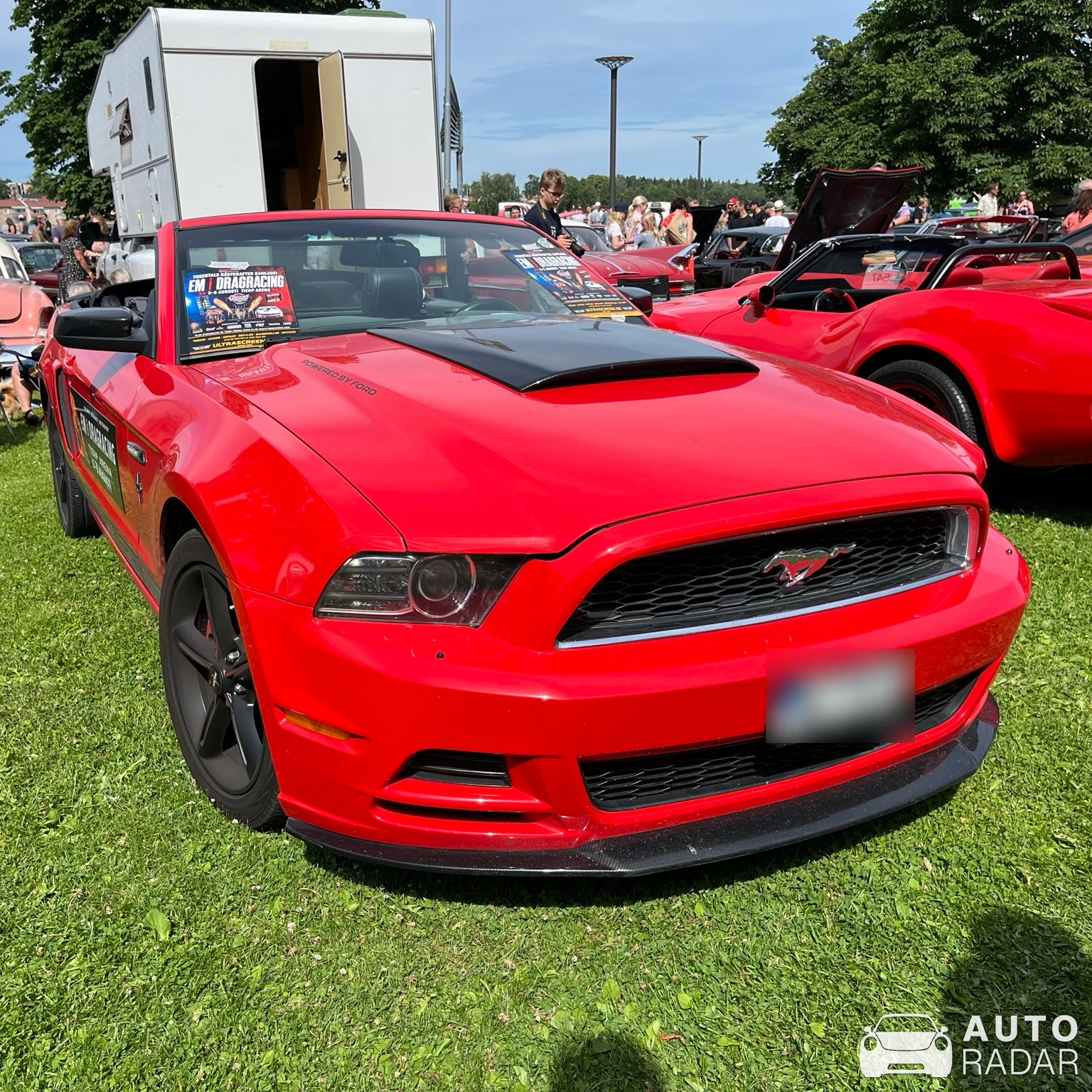 Ford Mustang GT spotted in Norrtälje