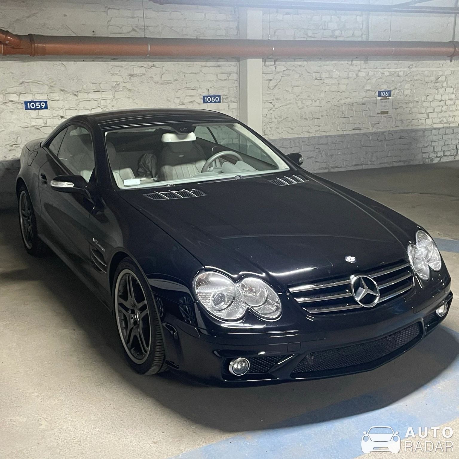 Mercedes-Benz SL 65 AMG R230 spotted in Stockholm